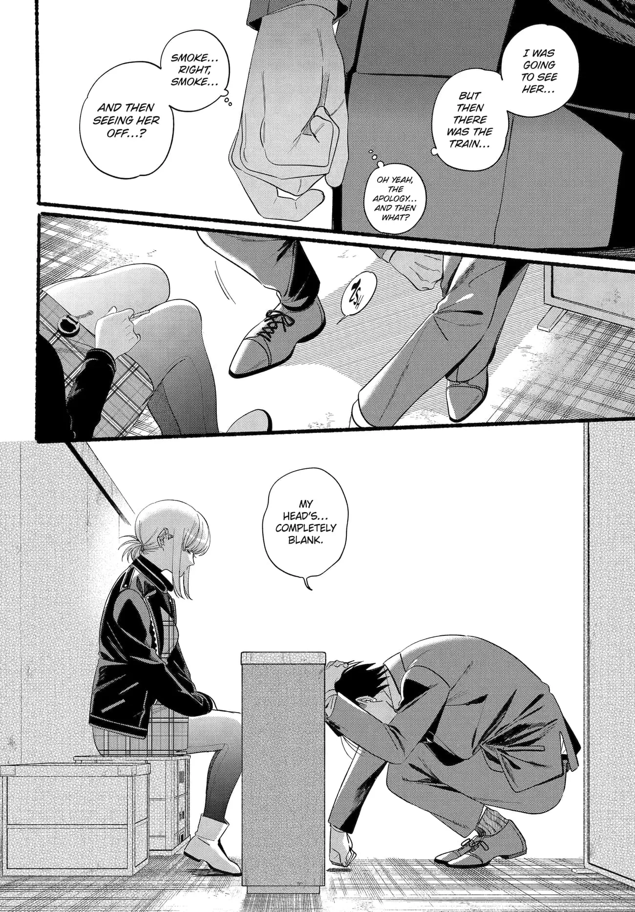 Super no Ura de Yani Suu Futari - Chapter 52 - Page 30