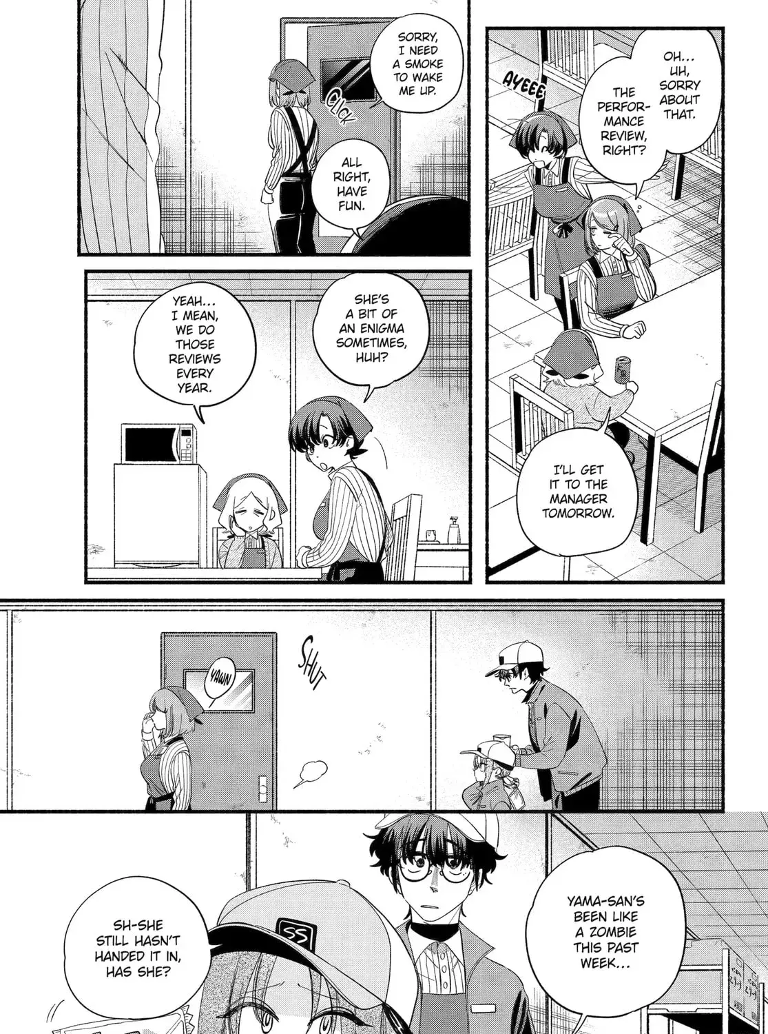 Super no Ura de Yani Suu Futari - Chapter 55 - Page 13