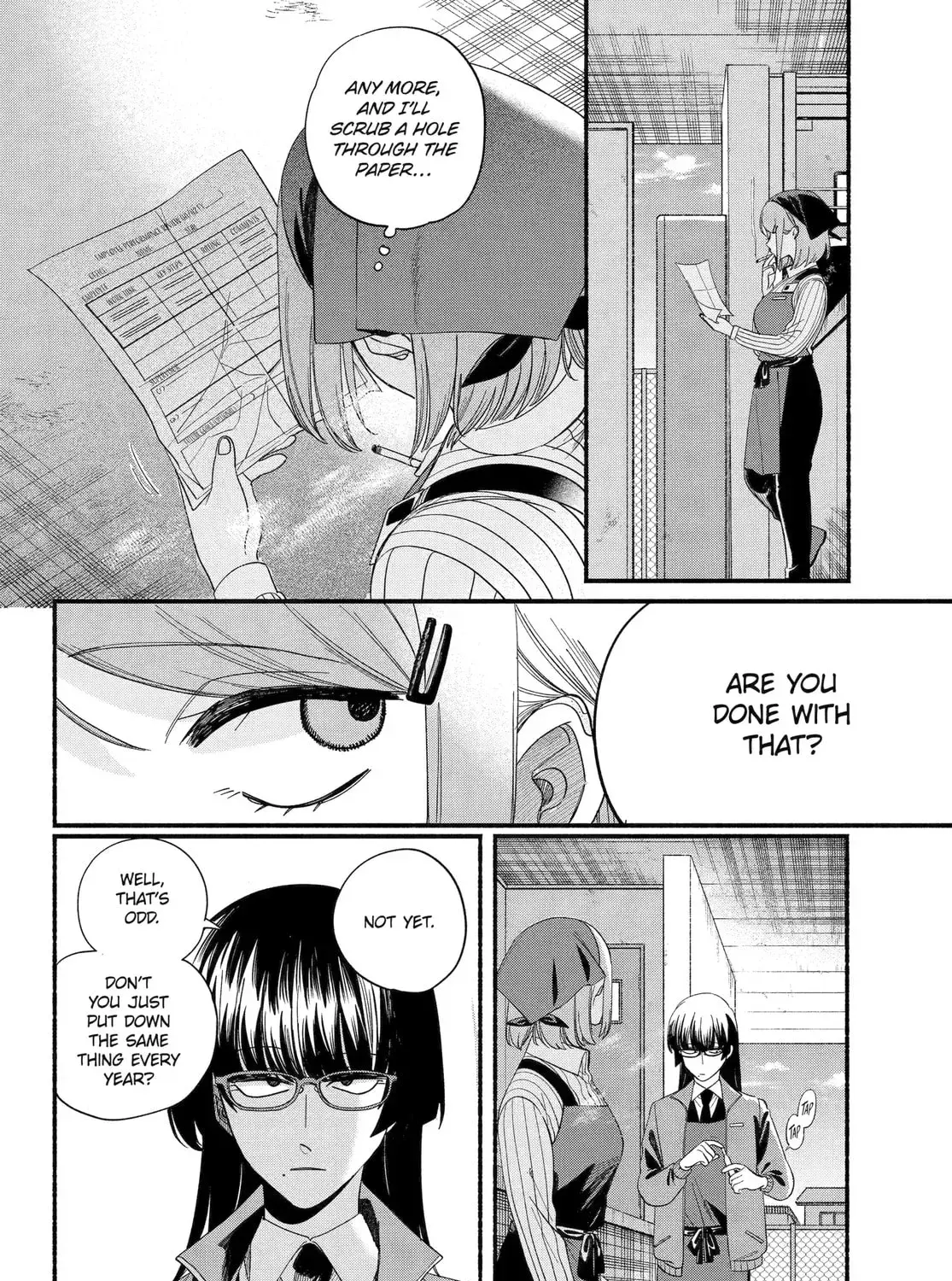 Super no Ura de Yani Suu Futari - Chapter 55 - Page 19
