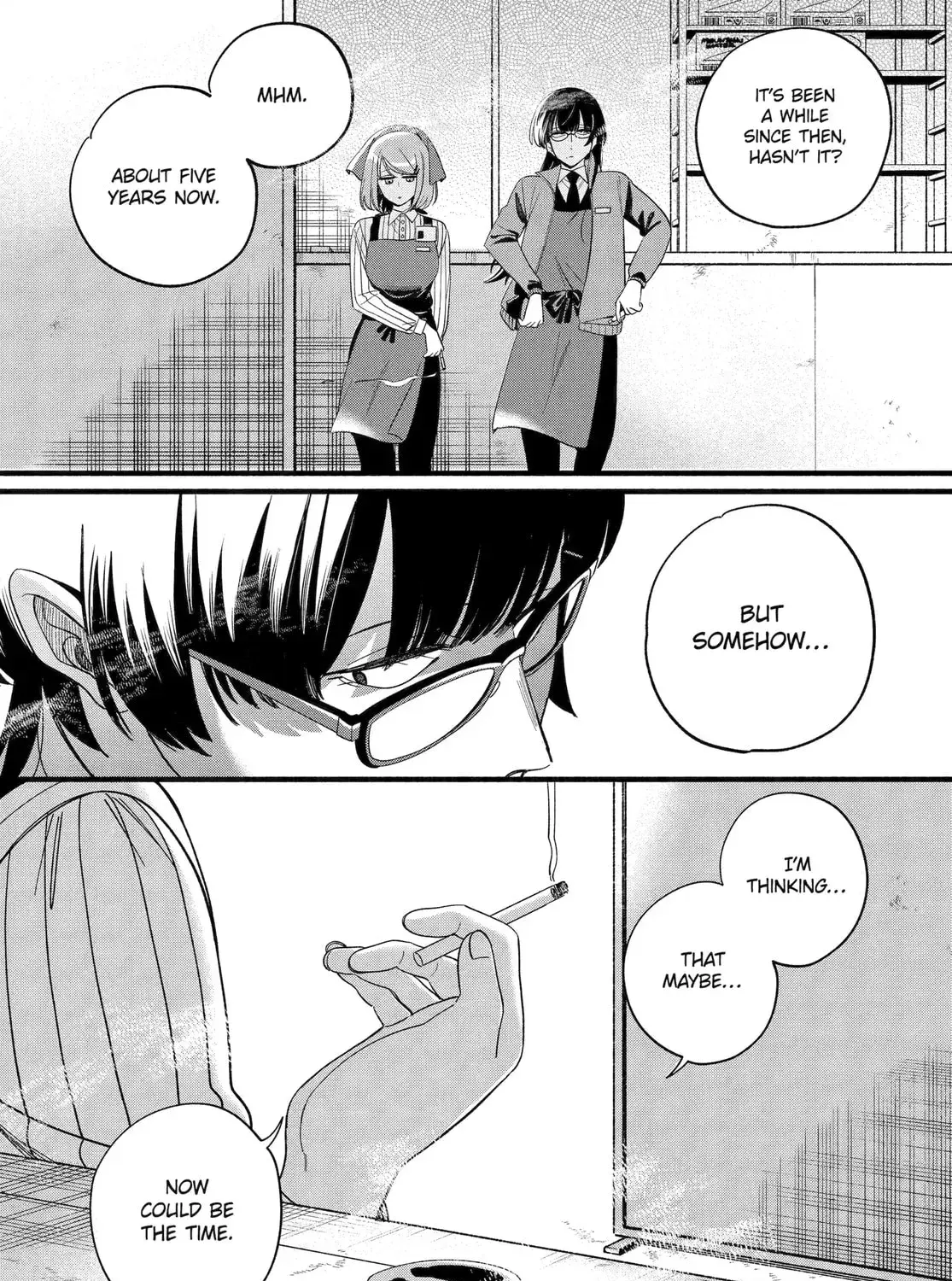 Super no Ura de Yani Suu Futari - Chapter 55 - Page 31