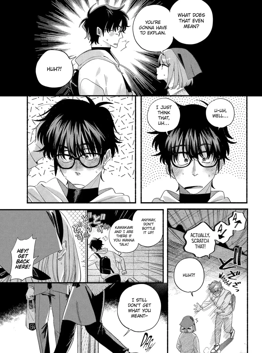 Super no Ura de Yani Suu Futari - Chapter 55 - Page 61