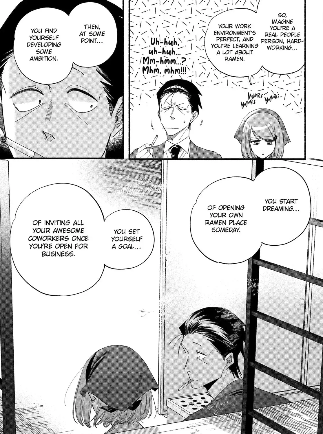 Super no Ura de Yani Suu Futari - Chapter 56 - Page 21