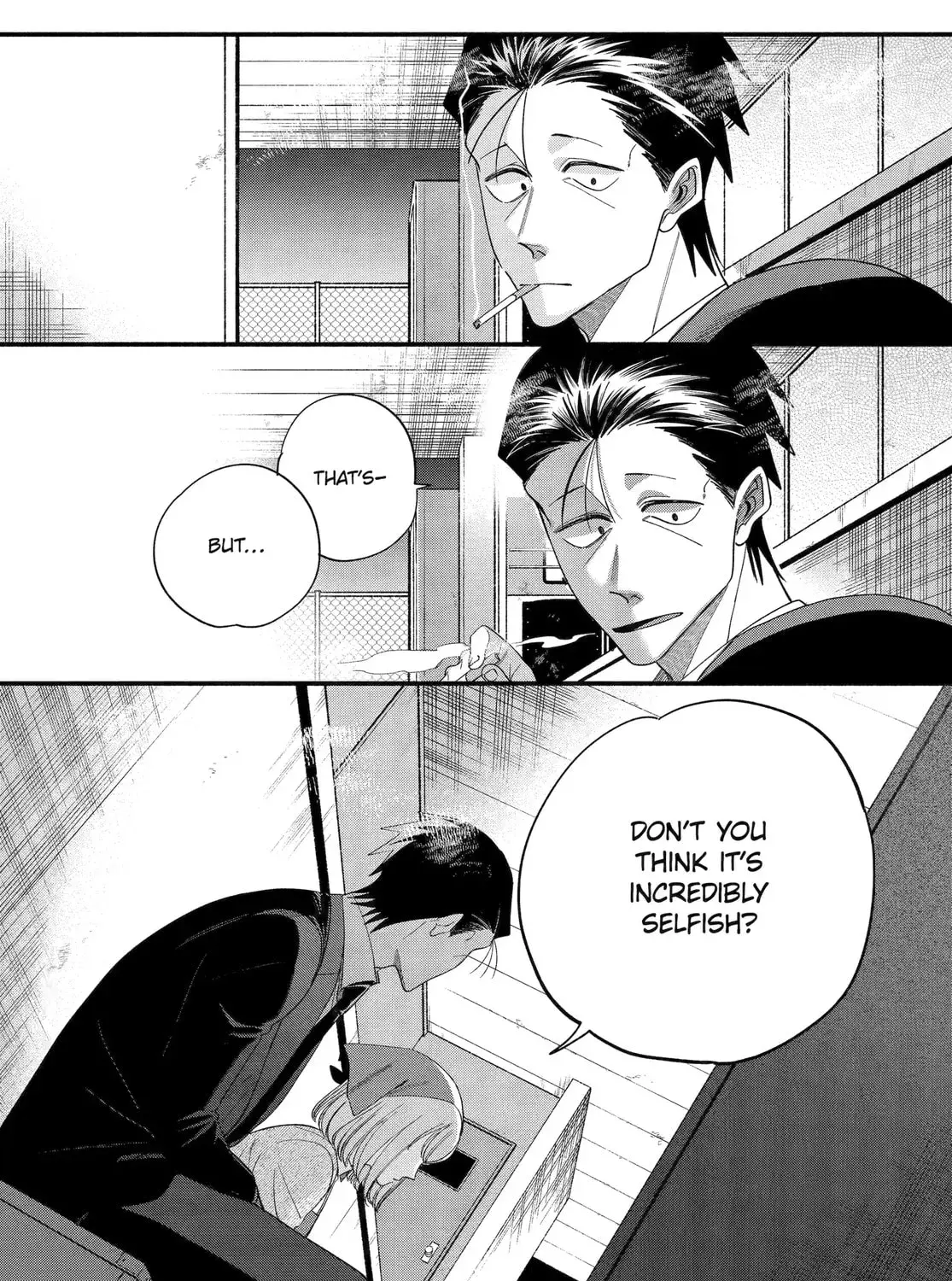 Super no Ura de Yani Suu Futari - Chapter 56 - Page 35