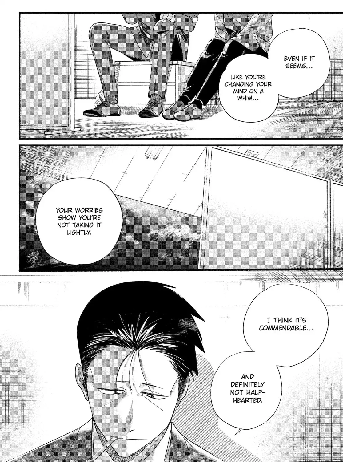 Super no Ura de Yani Suu Futari - Chapter 56 - Page 51