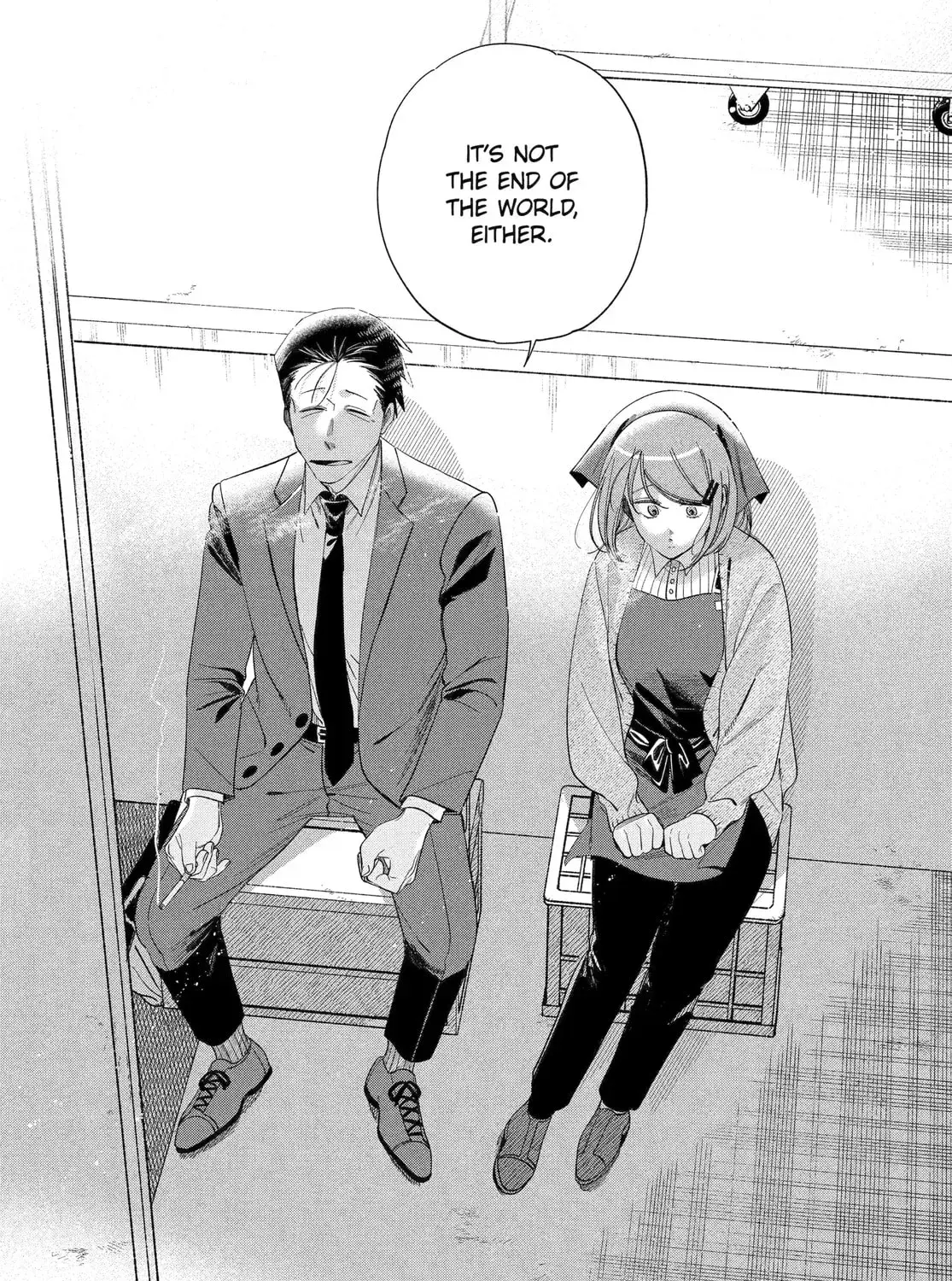 Super no Ura de Yani Suu Futari - Chapter 56 - Page 59