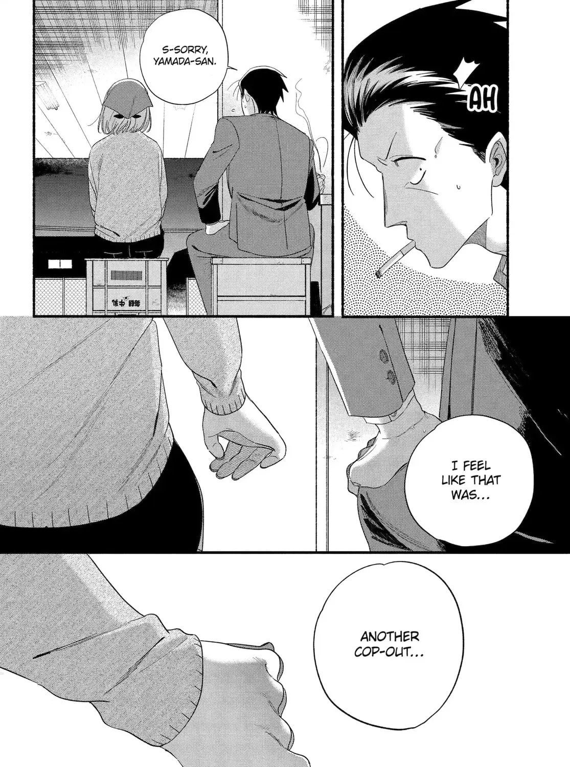 Super no Ura de Yani Suu Futari - Chapter 56 - Page 63
