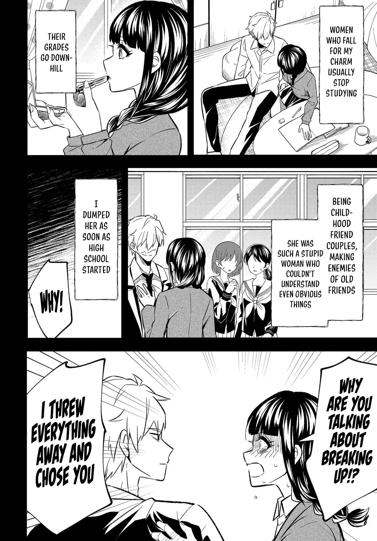My Life Turned Around: After Being Cheated on and Falsely Accused, I Ended up Being Adored by the Most Beautiful Girl in School - Chapter 3 - Page 10