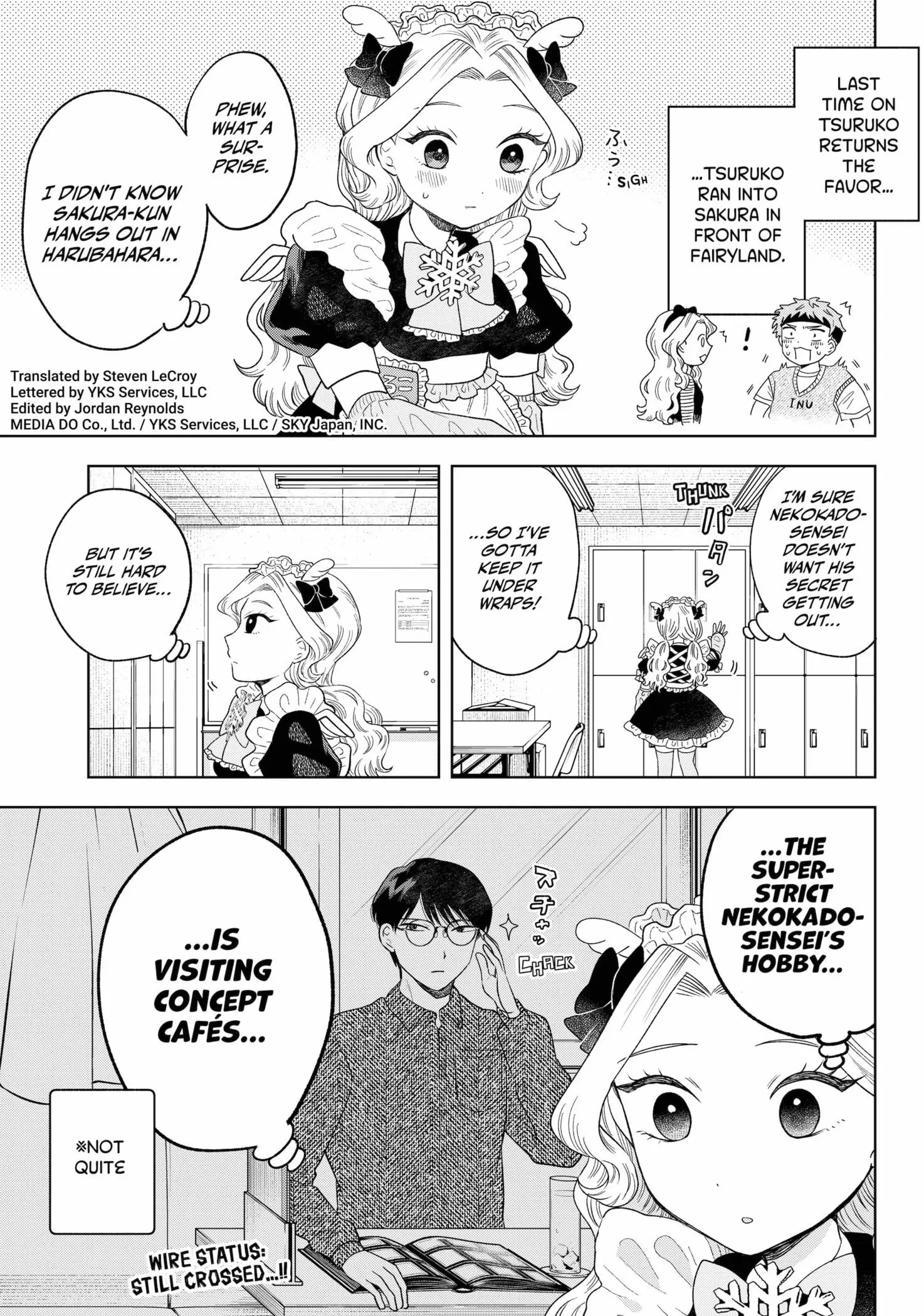 Tsuruko Returns the Favor - Chapter 12 - Page 1