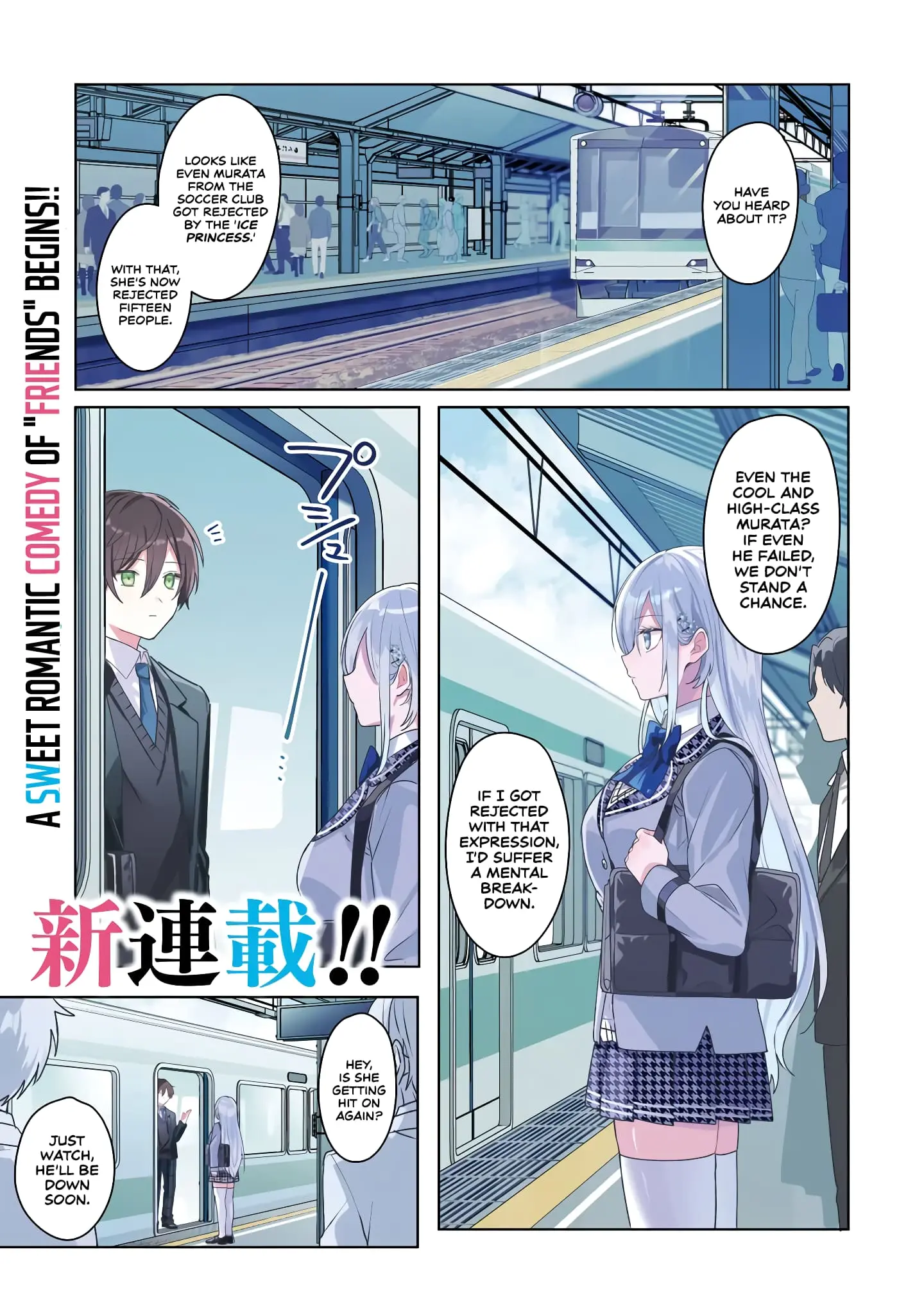 After Helping the 'Ice Princess' From Another School, I Decided to Start as a Friend - Chapter 1.1 - Page 1
