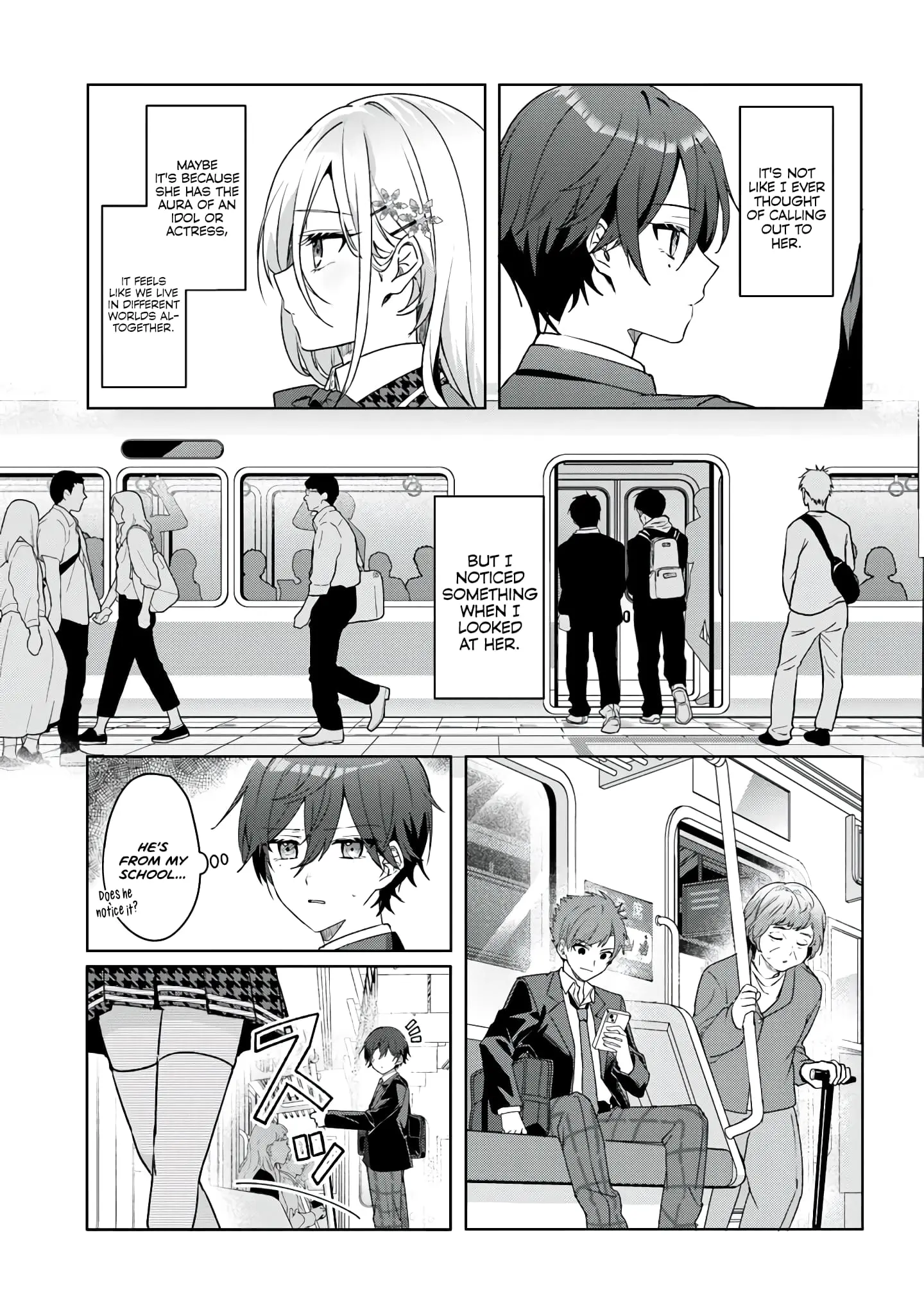 After Helping the 'Ice Princess' From Another School, I Decided to Start as a Friend - Chapter 1.1 - Page 5