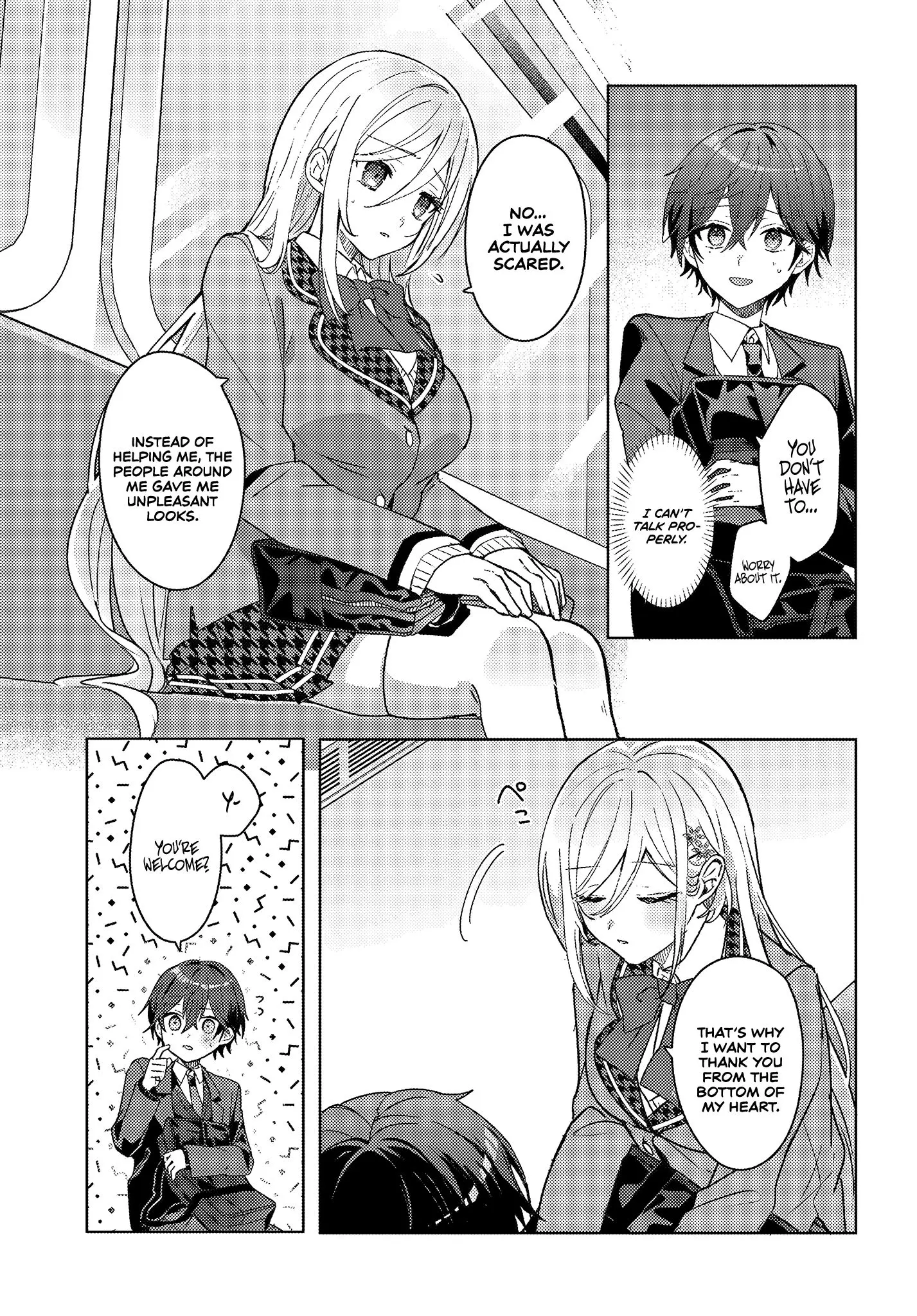 After Helping the 'Ice Princess' From Another School, I Decided to Start as a Friend - Chapter 1.2 - Page 4