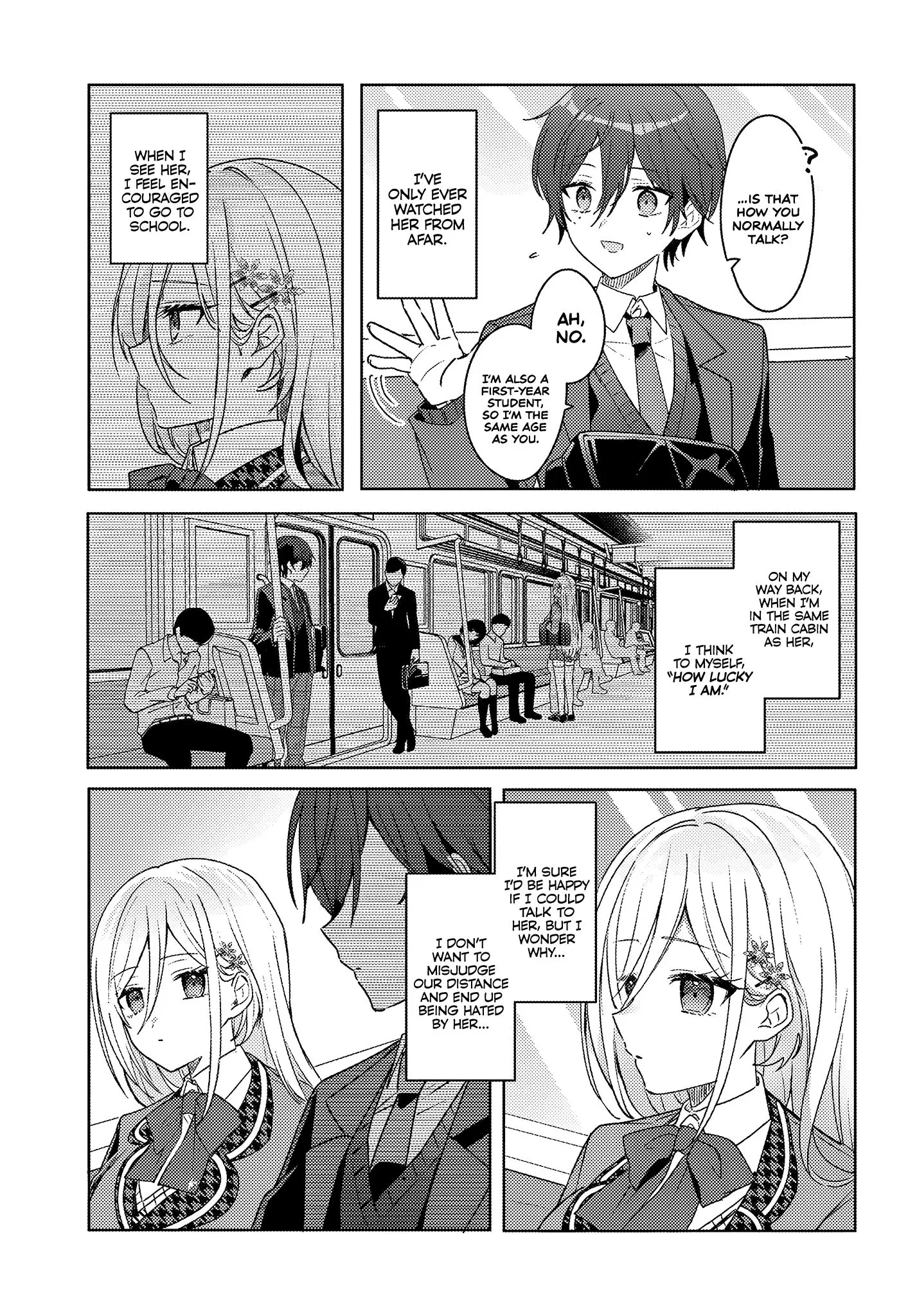 After Helping the 'Ice Princess' From Another School, I Decided to Start as a Friend - Chapter 1.2 - Page 6
