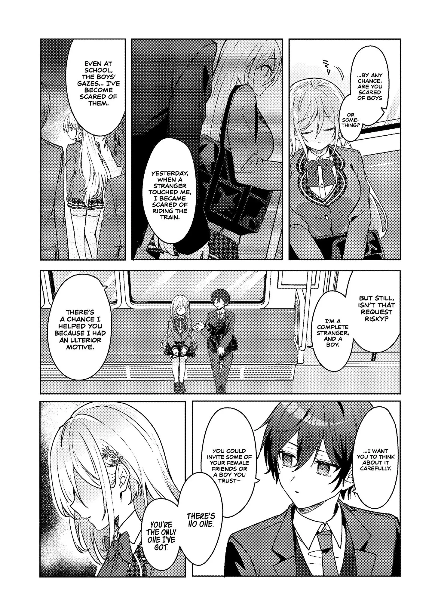 After Helping the 'Ice Princess' From Another School, I Decided to Start as a Friend - Chapter 1.2 - Page 8