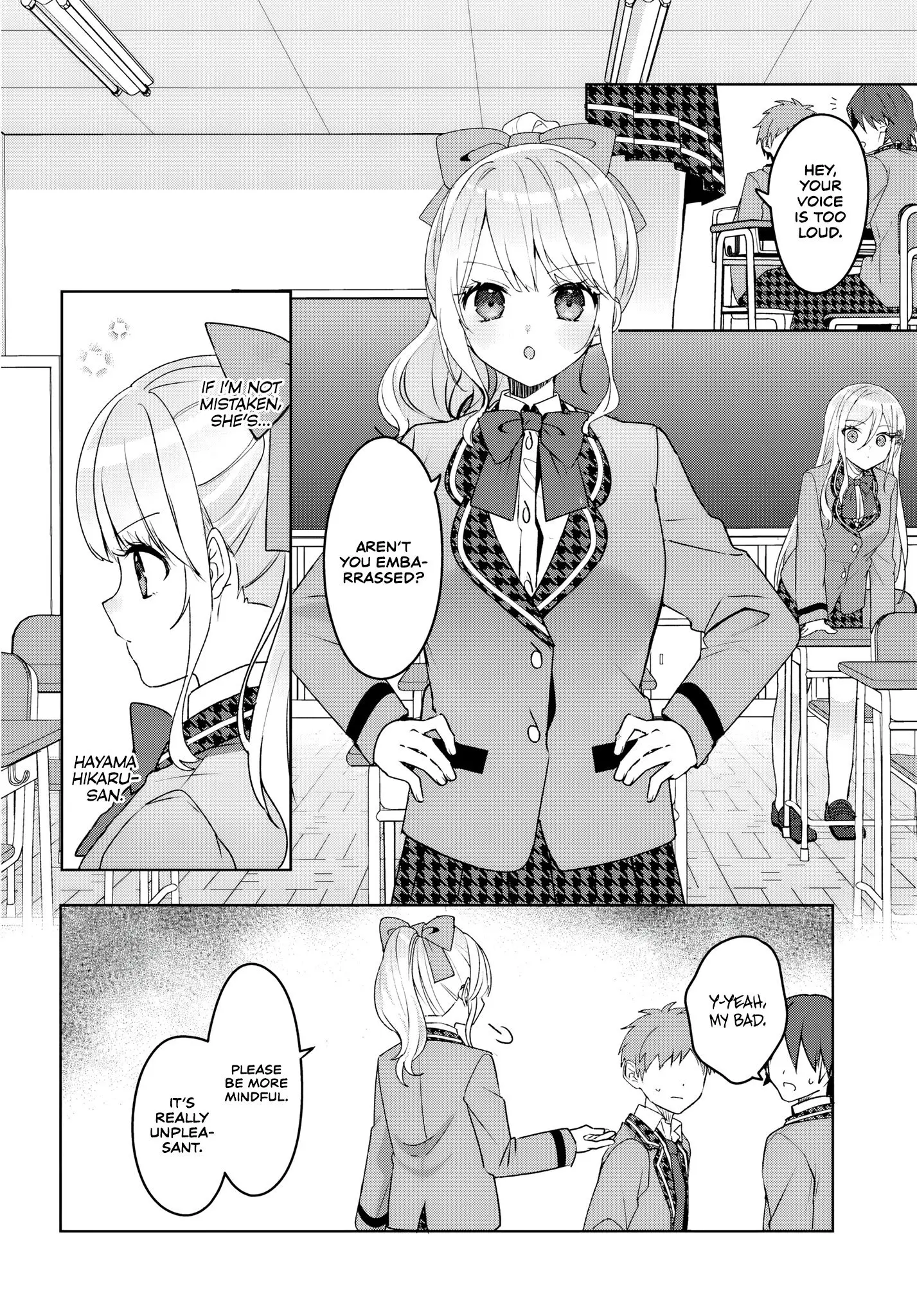 After Helping the 'Ice Princess' From Another School, I Decided to Start as a Friend - Chapter 2.2 - Page 3
