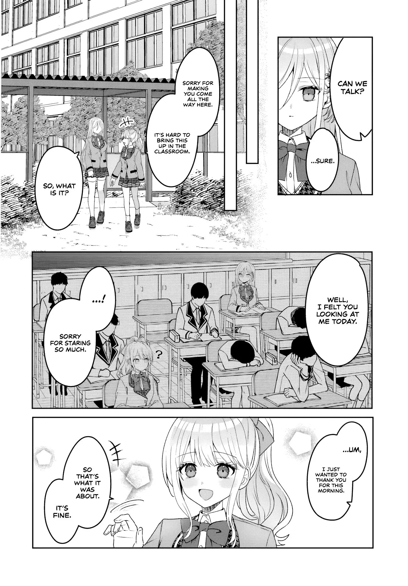 After Helping the 'Ice Princess' From Another School, I Decided to Start as a Friend - Chapter 2.2 - Page 5