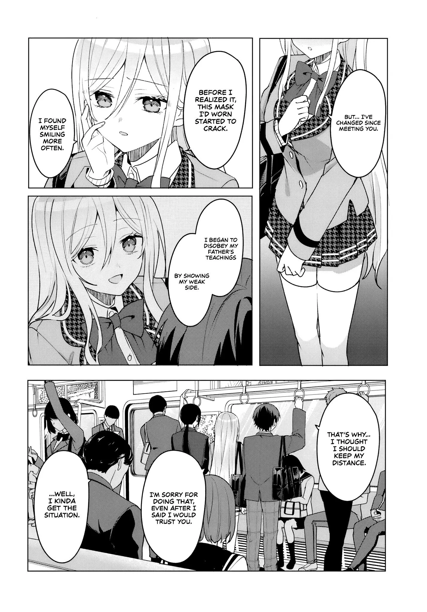 After Helping the 'Ice Princess' From Another School, I Decided to Start as a Friend - Chapter 3.2 - Page 9