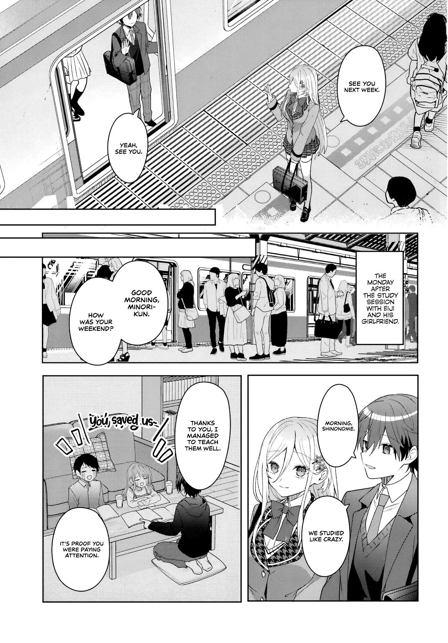 After Helping the 'Ice Princess' From Another School, I Decided to Start as a Friend - Chapter 4.1 - Page 13