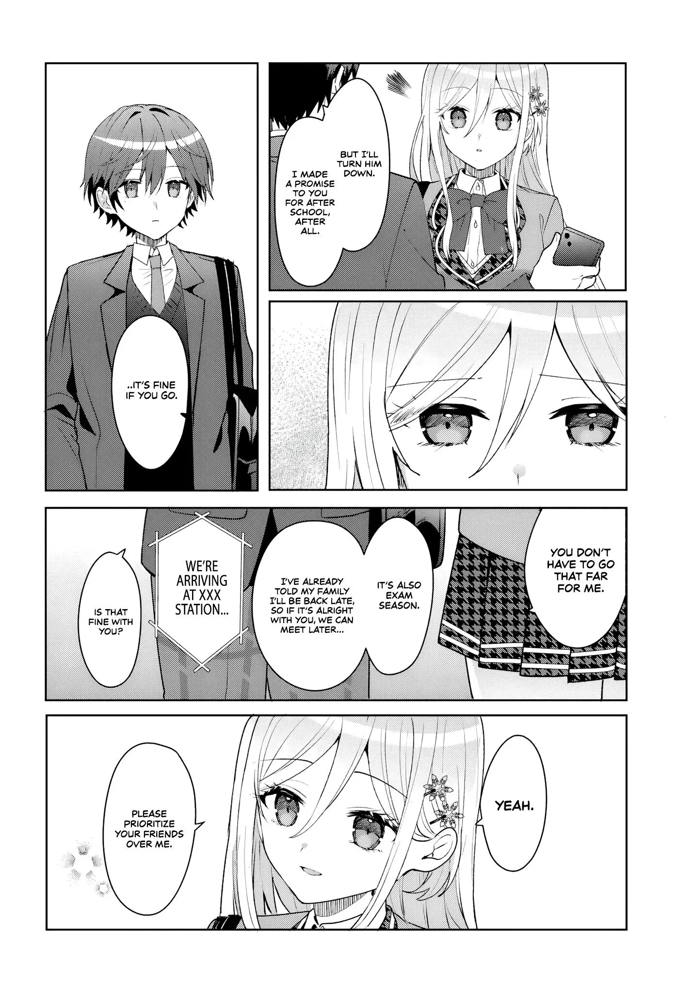 After Helping the 'Ice Princess' From Another School, I Decided to Start as a Friend - Chapter 4.2 - Page 6