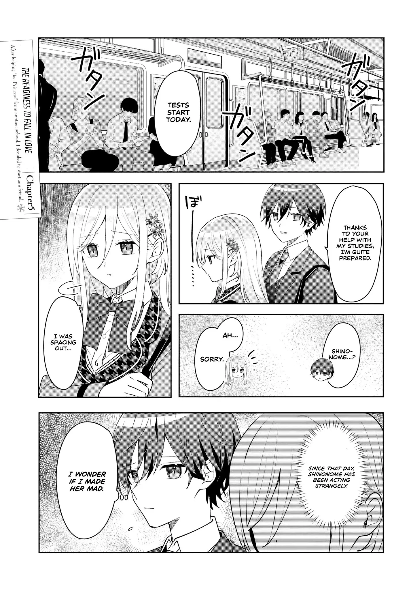 After Helping the 'Ice Princess' From Another School, I Decided to Start as a Friend - Chapter 5 - Page 3