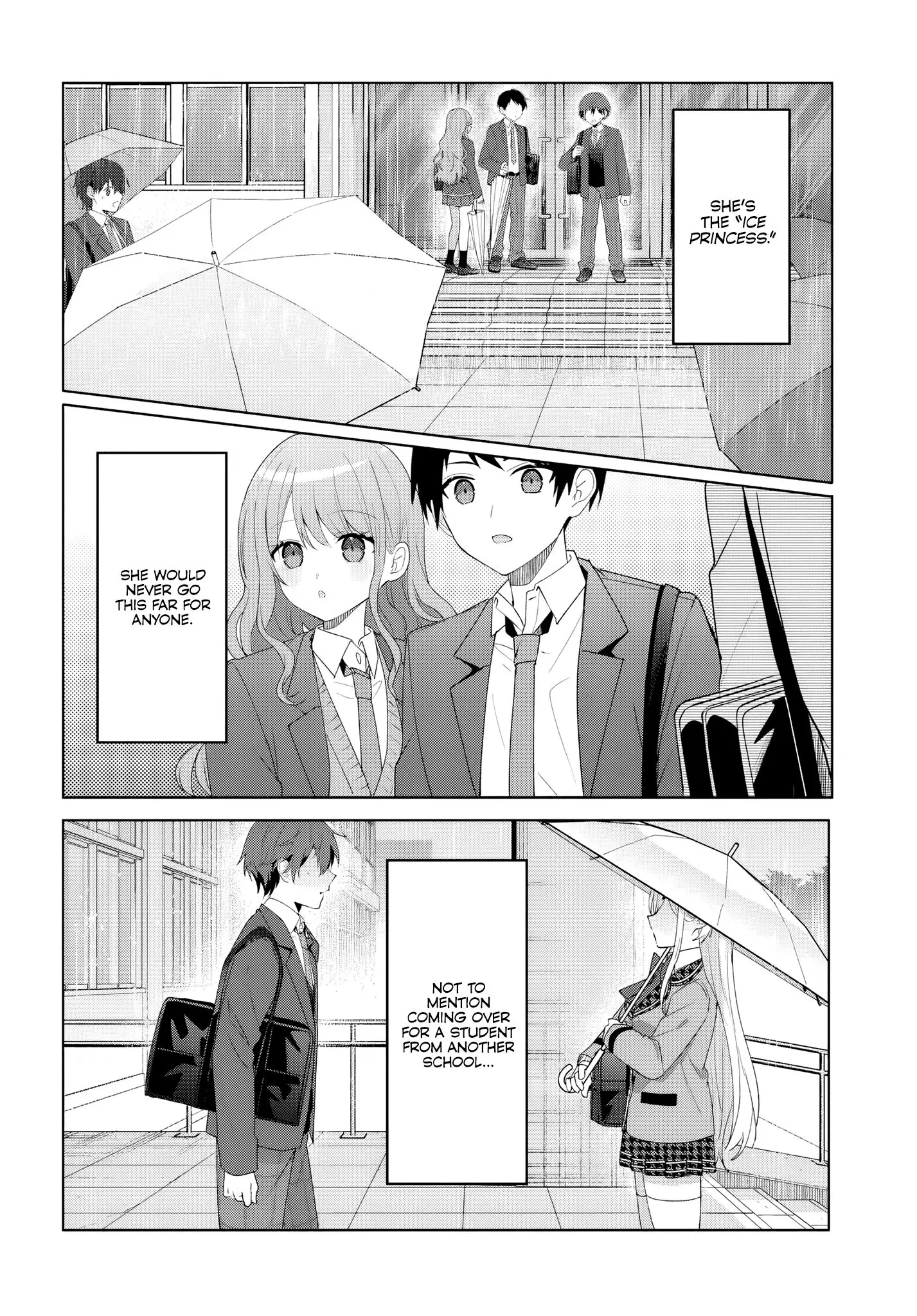 After Helping the 'Ice Princess' From Another School, I Decided to Start as a Friend - Chapter 5 - Page 26