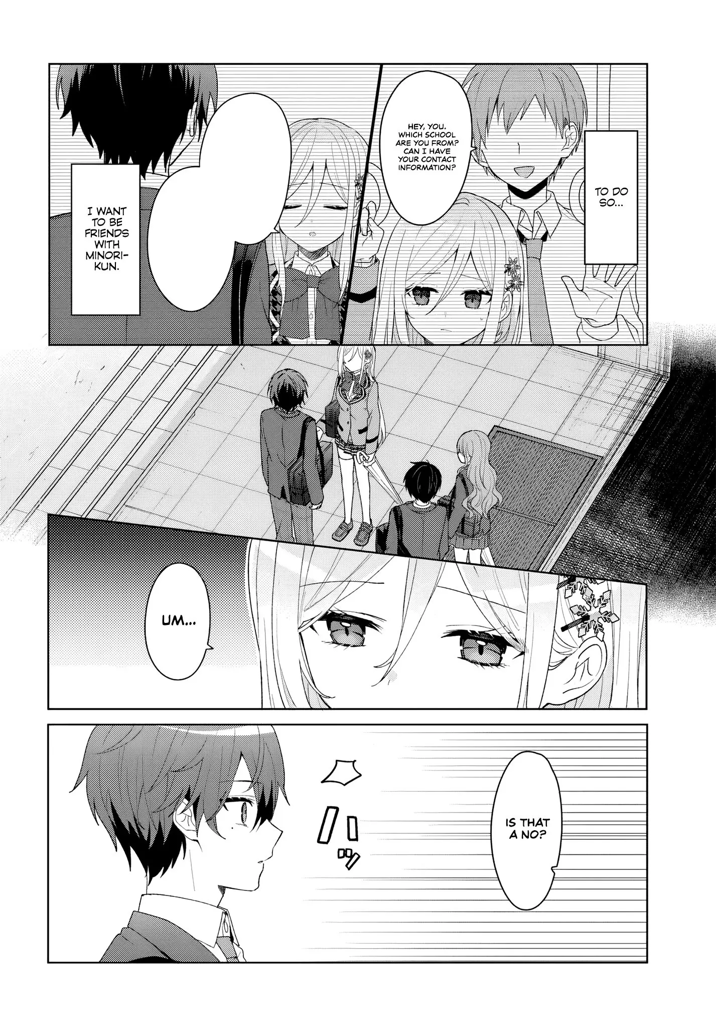 After Helping the 'Ice Princess' From Another School, I Decided to Start as a Friend - Chapter 6 - Page 4