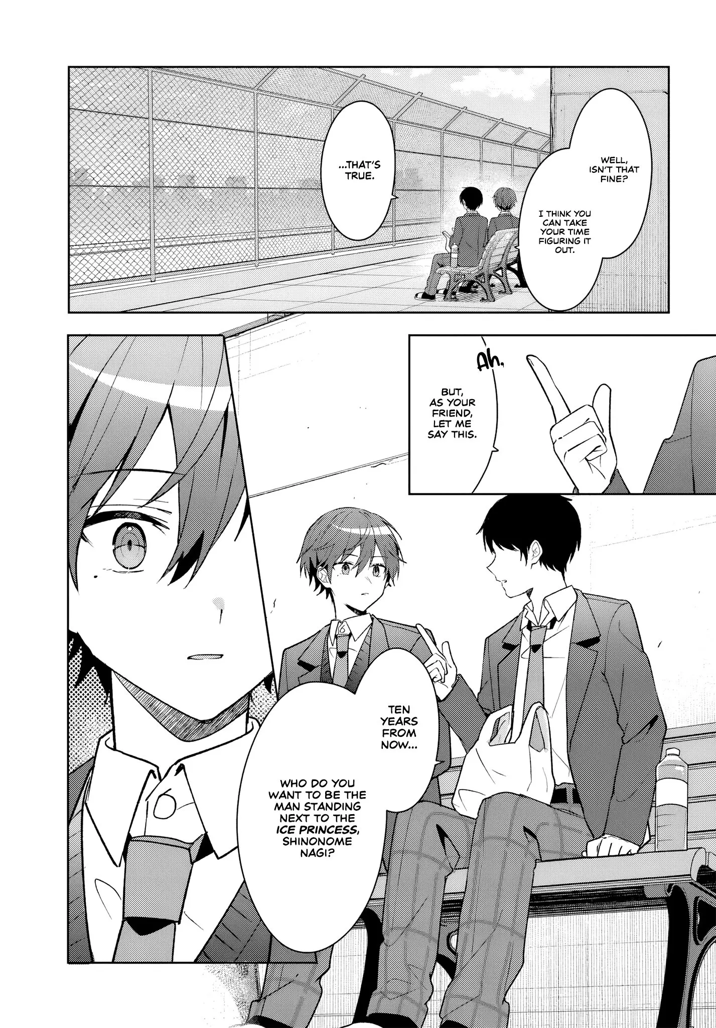 After Helping the 'Ice Princess' From Another School, I Decided to Start as a Friend - Chapter 8 - Page 9