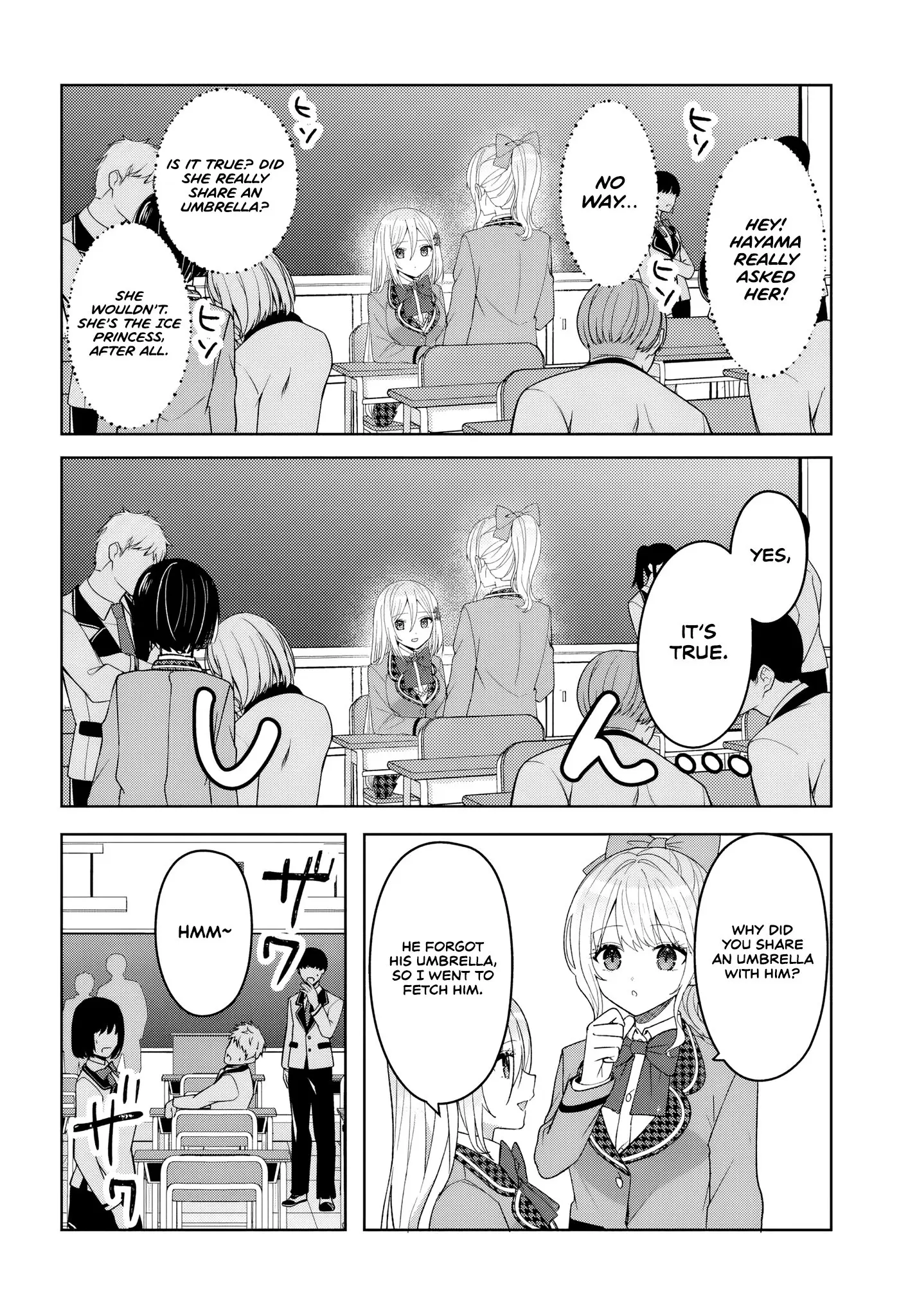 After Helping the 'Ice Princess' From Another School, I Decided to Start as a Friend - Chapter 9 - Page 8