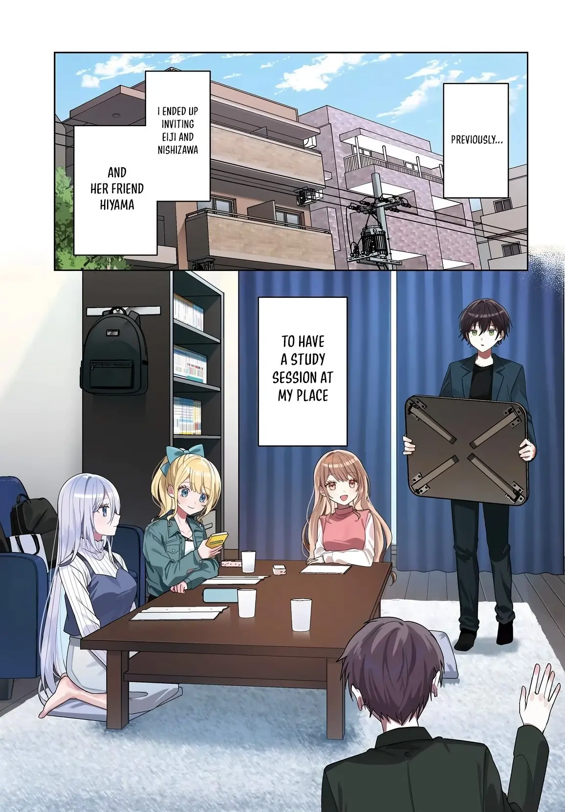 After Helping the 'Ice Princess' From Another School, I Decided to Start as a Friend - Chapter 11.1 - Page 1