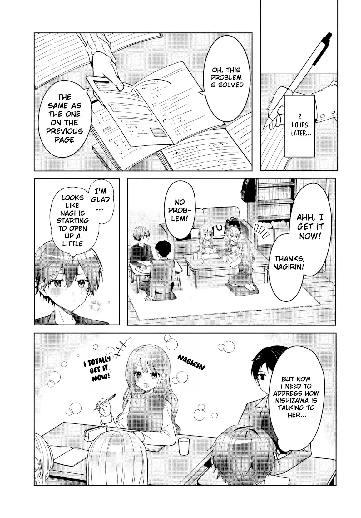 After Helping the 'Ice Princess' From Another School, I Decided to Start as a Friend - Chapter 11.1 - Page 3