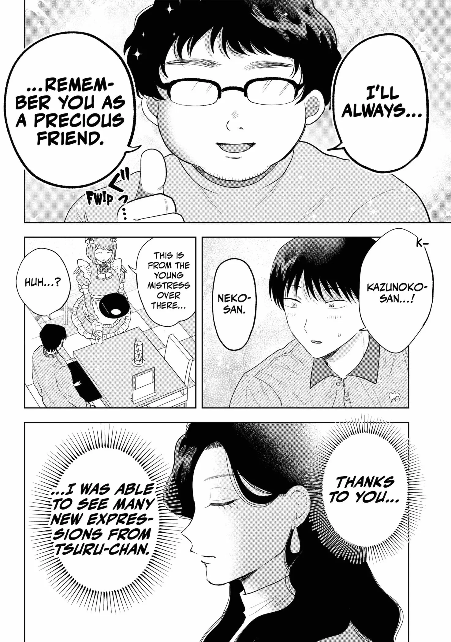 Tsuruko Returns the Favor - Chapter 39 END - Page 4