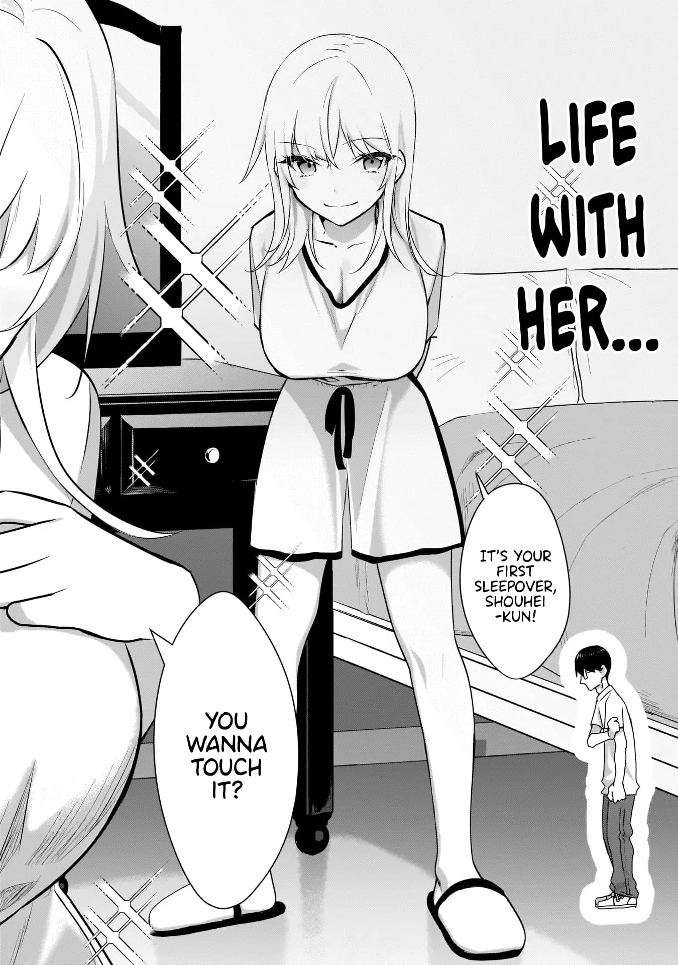 Bocchi no Boku ni Kyousei Kanojo ga Yattekita - Chapter 1.2 - Page 8