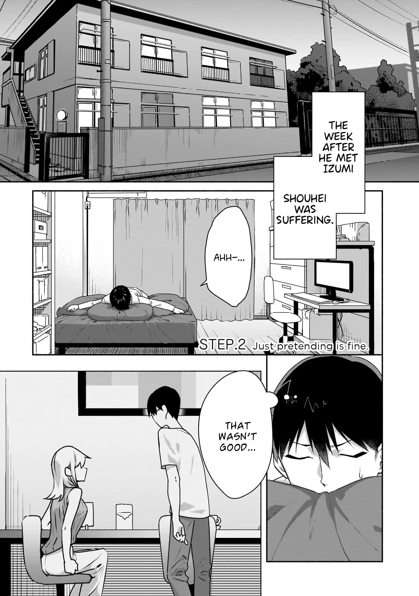 Bocchi no Boku ni Kyousei Kanojo ga Yattekita - Chapter 2 - Page 1
