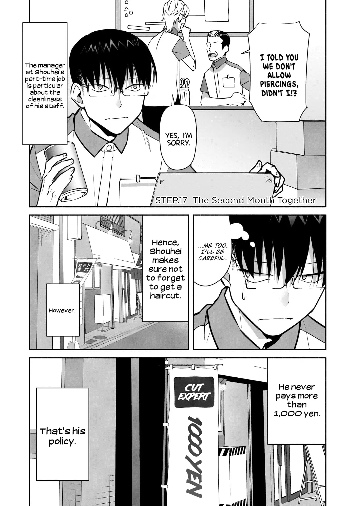 Bocchi no Boku ni Kyousei Kanojo ga Yattekita - Chapter 17 - Page 1
