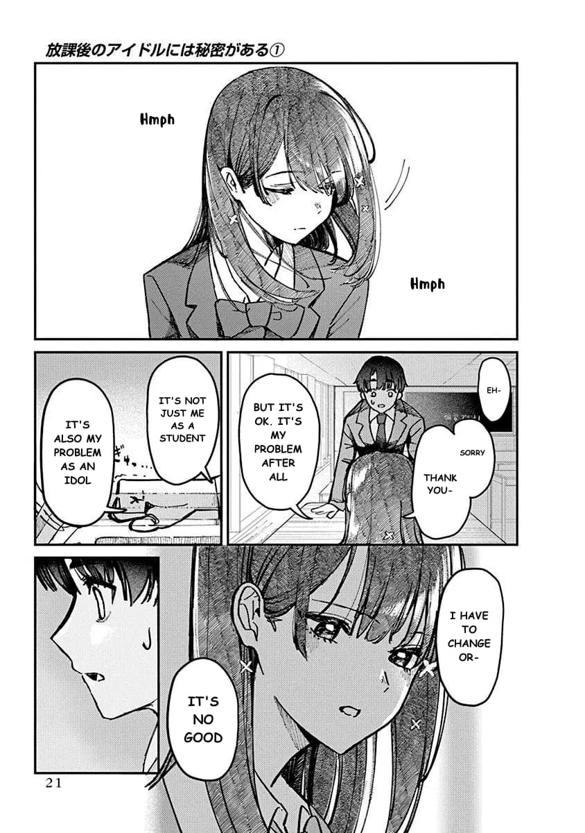 Houkago no Idol ni wa Himitsu ga aru - Chapter 1 - Page 22