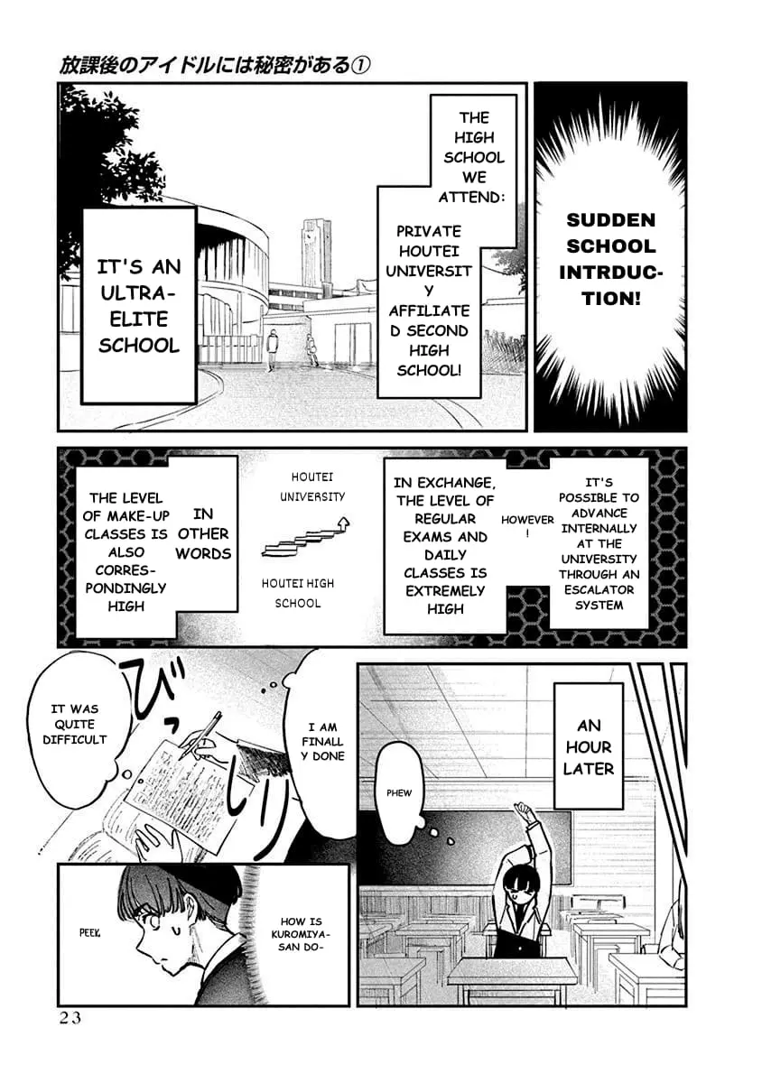 Houkago no Idol ni wa Himitsu ga aru - Chapter 1 - Page 24