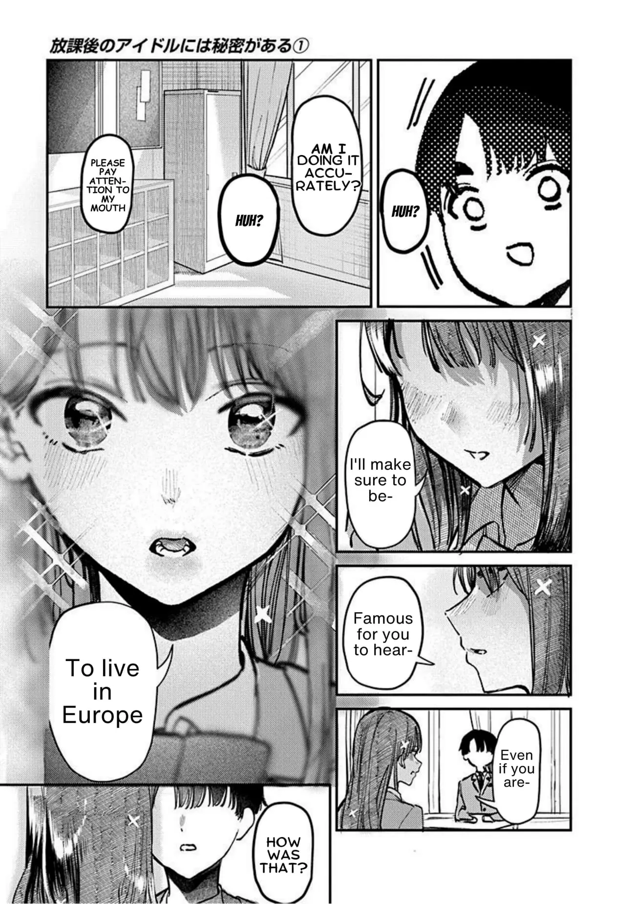 Houkago no Idol ni wa Himitsu ga aru - Chapter 3 - Page 9