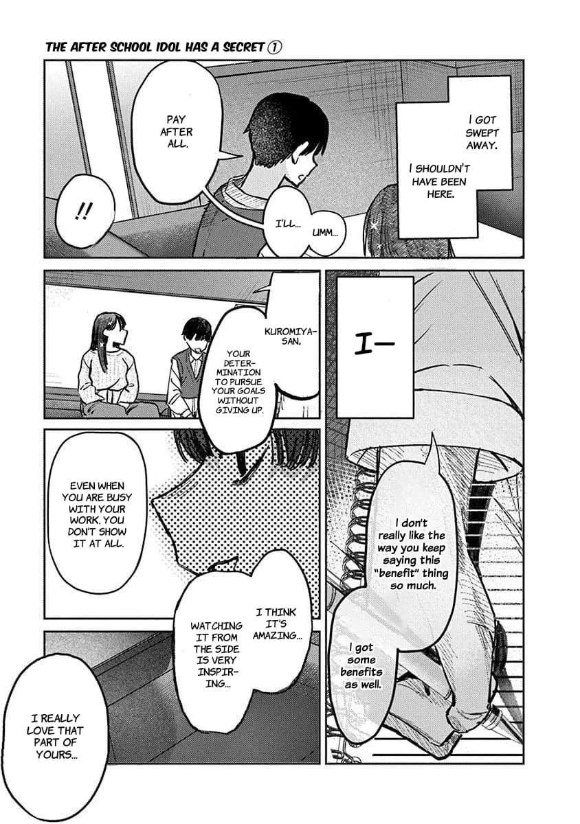 Houkago no Idol ni wa Himitsu ga aru - Chapter 7 - Page 9
