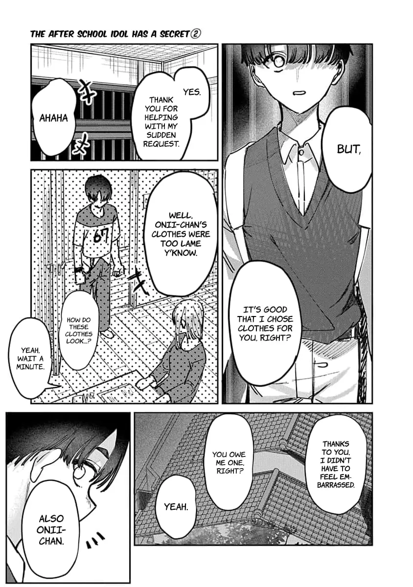 Houkago no Idol ni wa Himitsu ga aru - Chapter 8 - Page 8