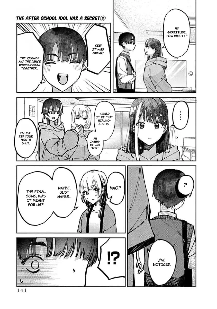 Houkago no Idol ni wa Himitsu ga aru - Chapter 15 - Page 7