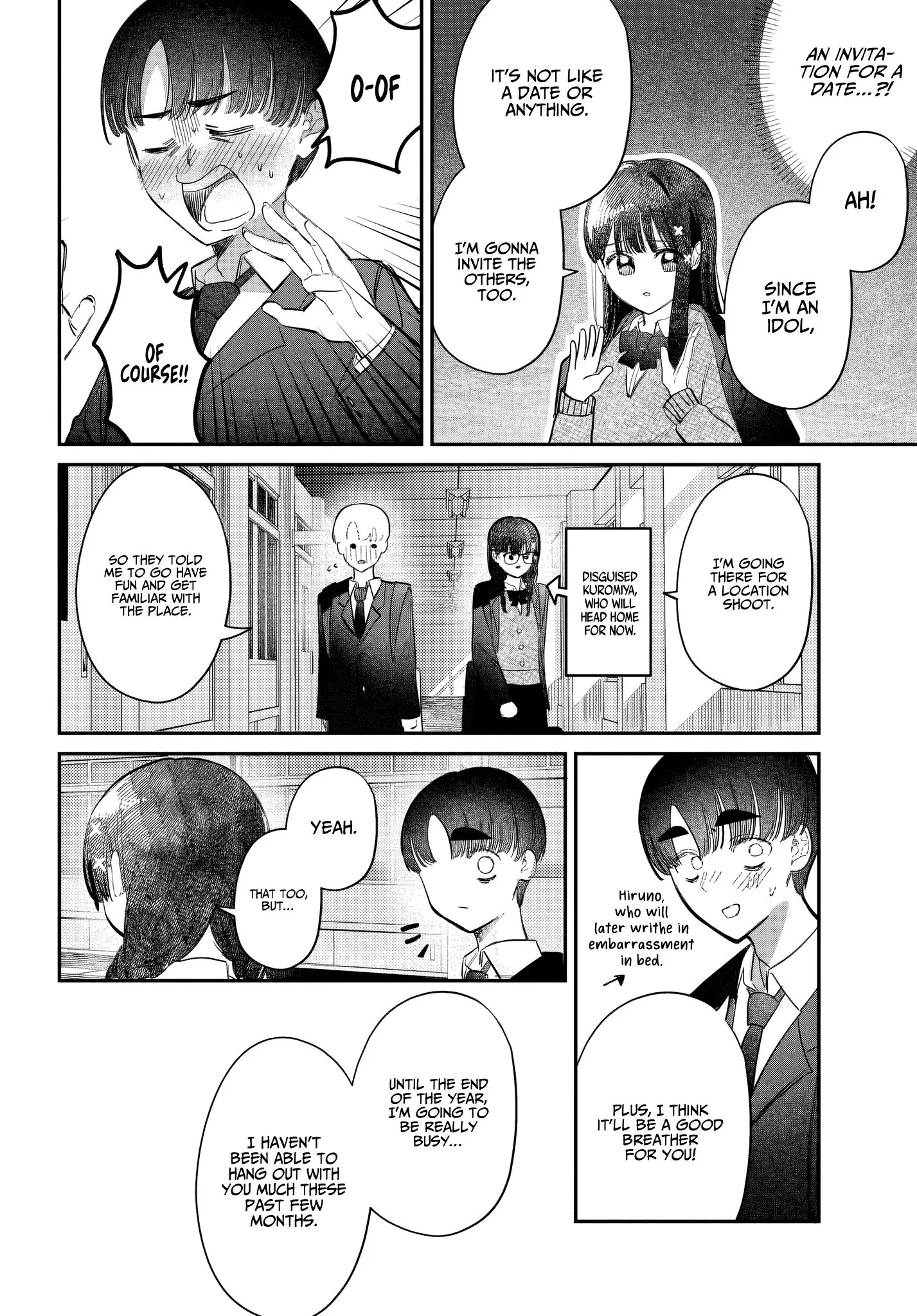 Houkago no Idol ni wa Himitsu ga aru - Chapter 54 - Page 12