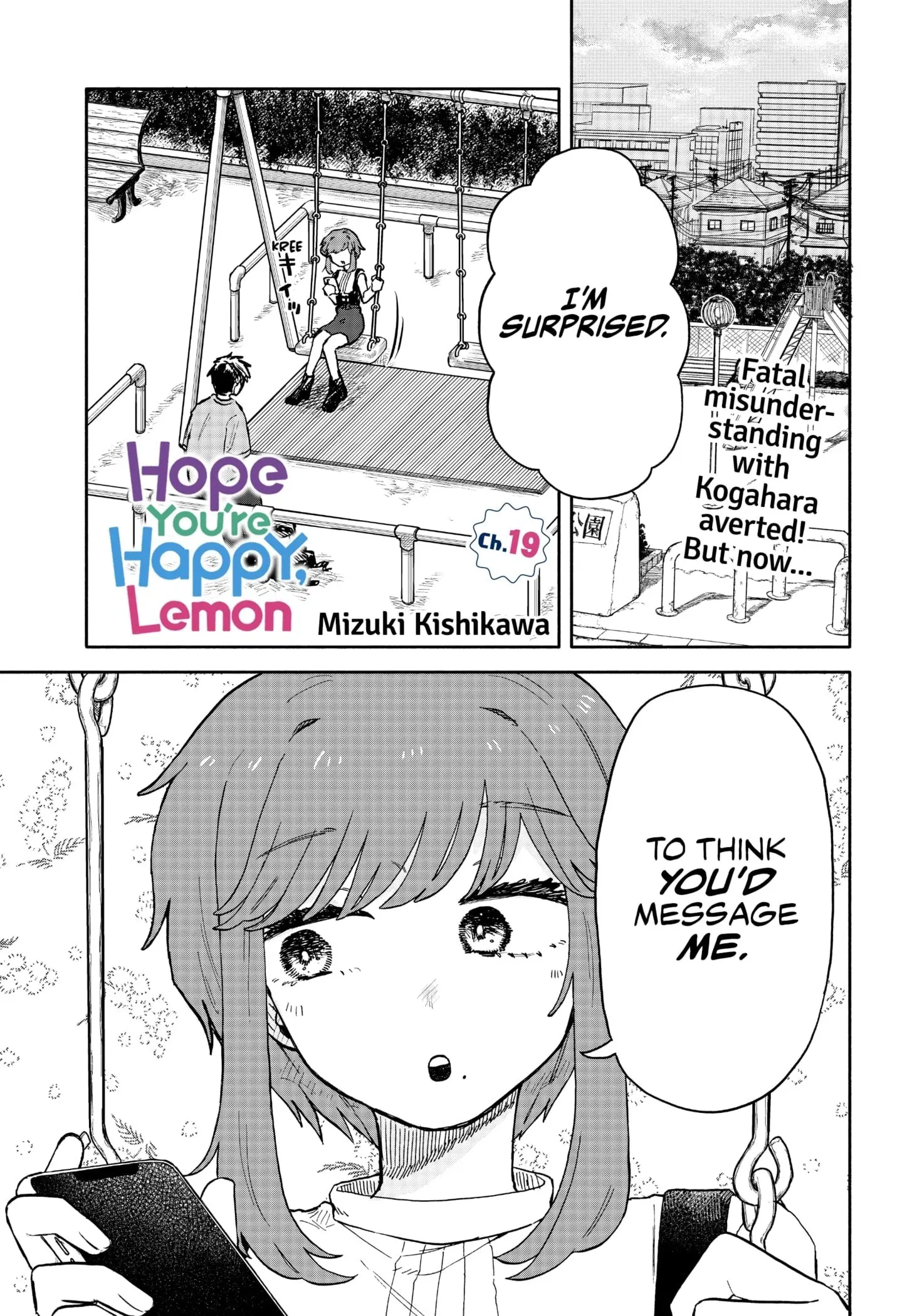 Hope You're Happy, Lemon - Chapter 19 - Page 1