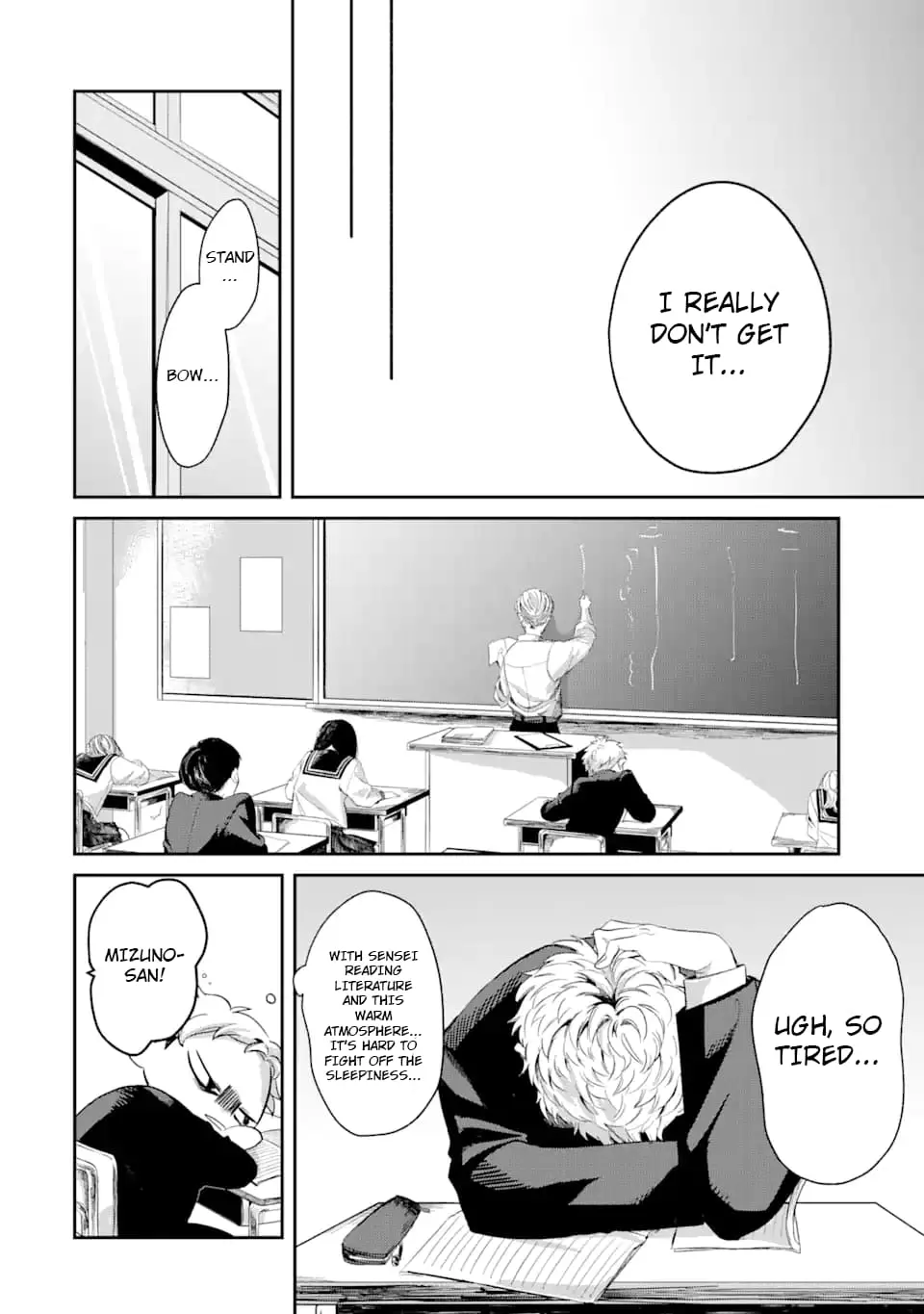 My Seatmate Wakao-san's Face Is Almost Visible but It's Not - Chapter 1 - Page 6