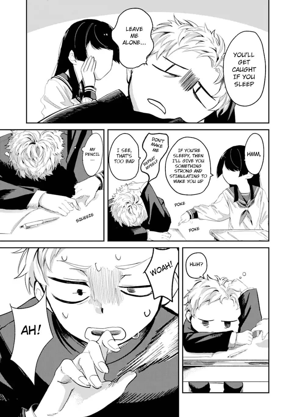 My Seatmate Wakao-san's Face Is Almost Visible but It's Not - Chapter 1 - Page 7
