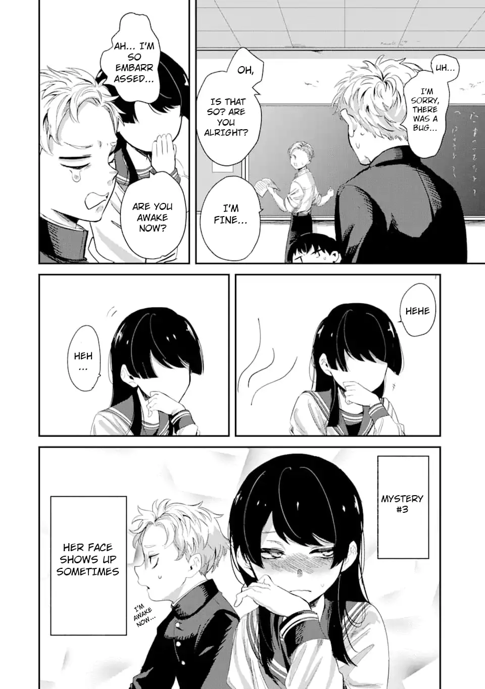 My Seatmate Wakao-san's Face Is Almost Visible but It's Not - Chapter 1 - Page 10