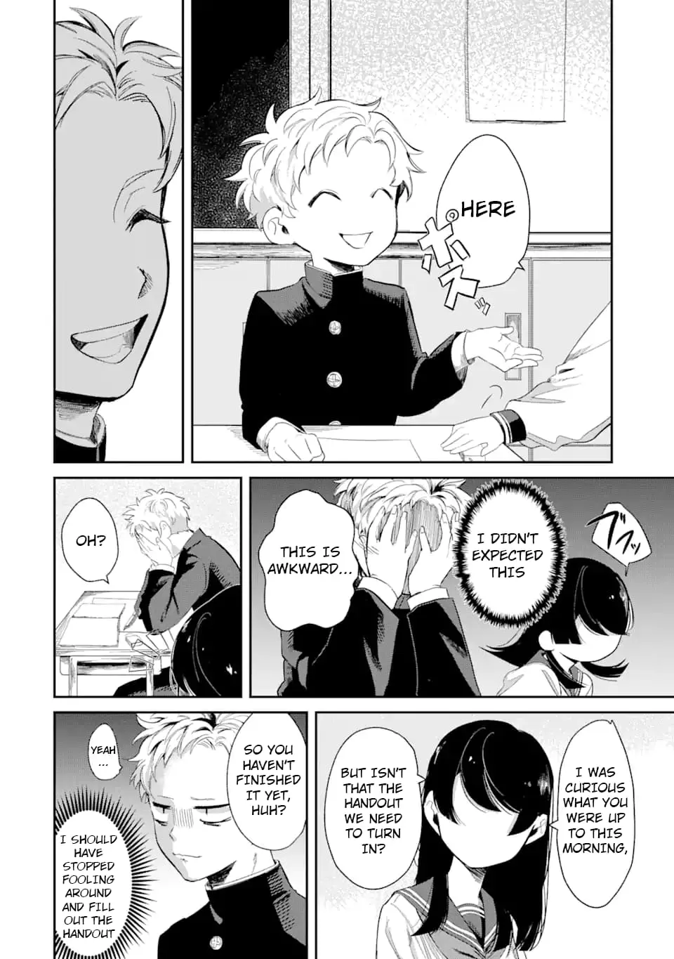 My Seatmate Wakao-san's Face Is Almost Visible but It's Not - Chapter 2 - Page 8