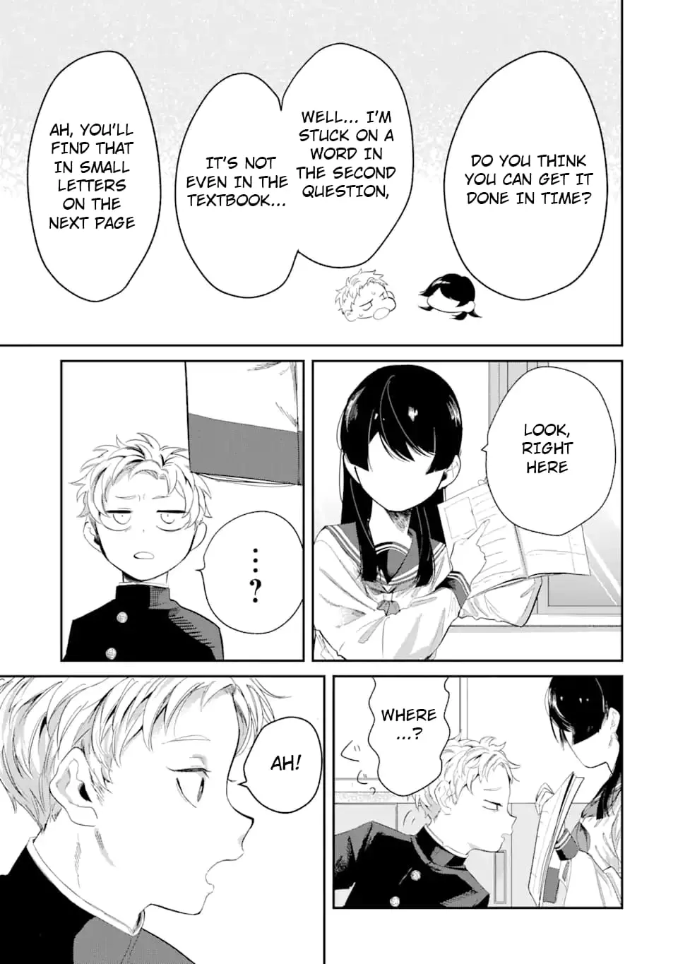 My Seatmate Wakao-san's Face Is Almost Visible but It's Not - Chapter 2 - Page 9
