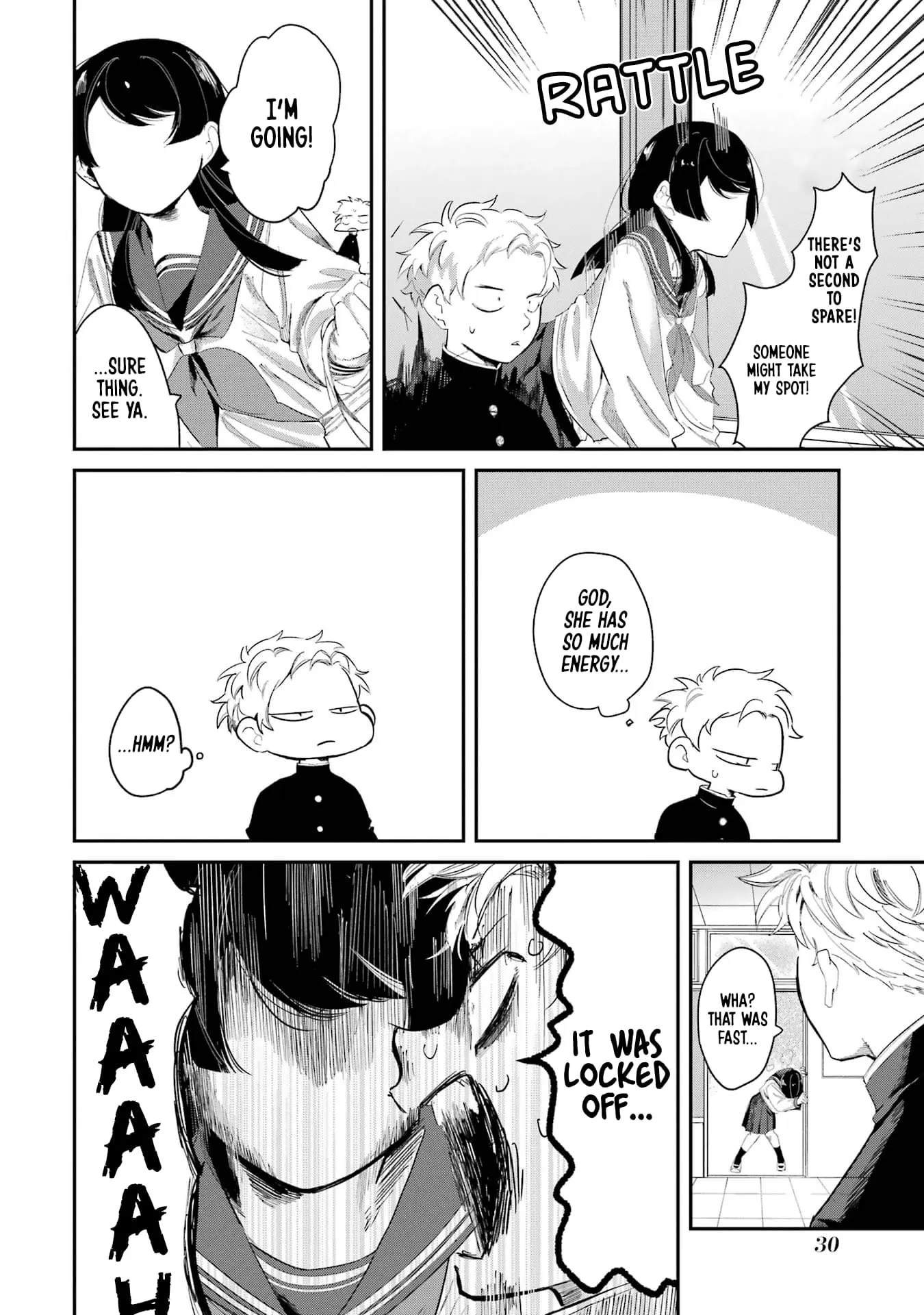 My Seatmate Wakao-san's Face Is Almost Visible but It's Not - Chapter 3 - Page 4
