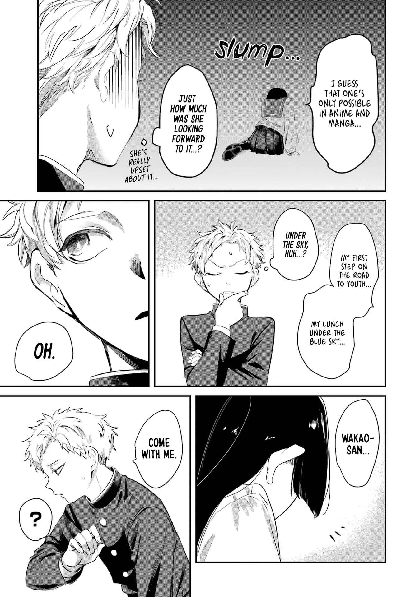 My Seatmate Wakao-san's Face Is Almost Visible but It's Not - Chapter 3 - Page 5