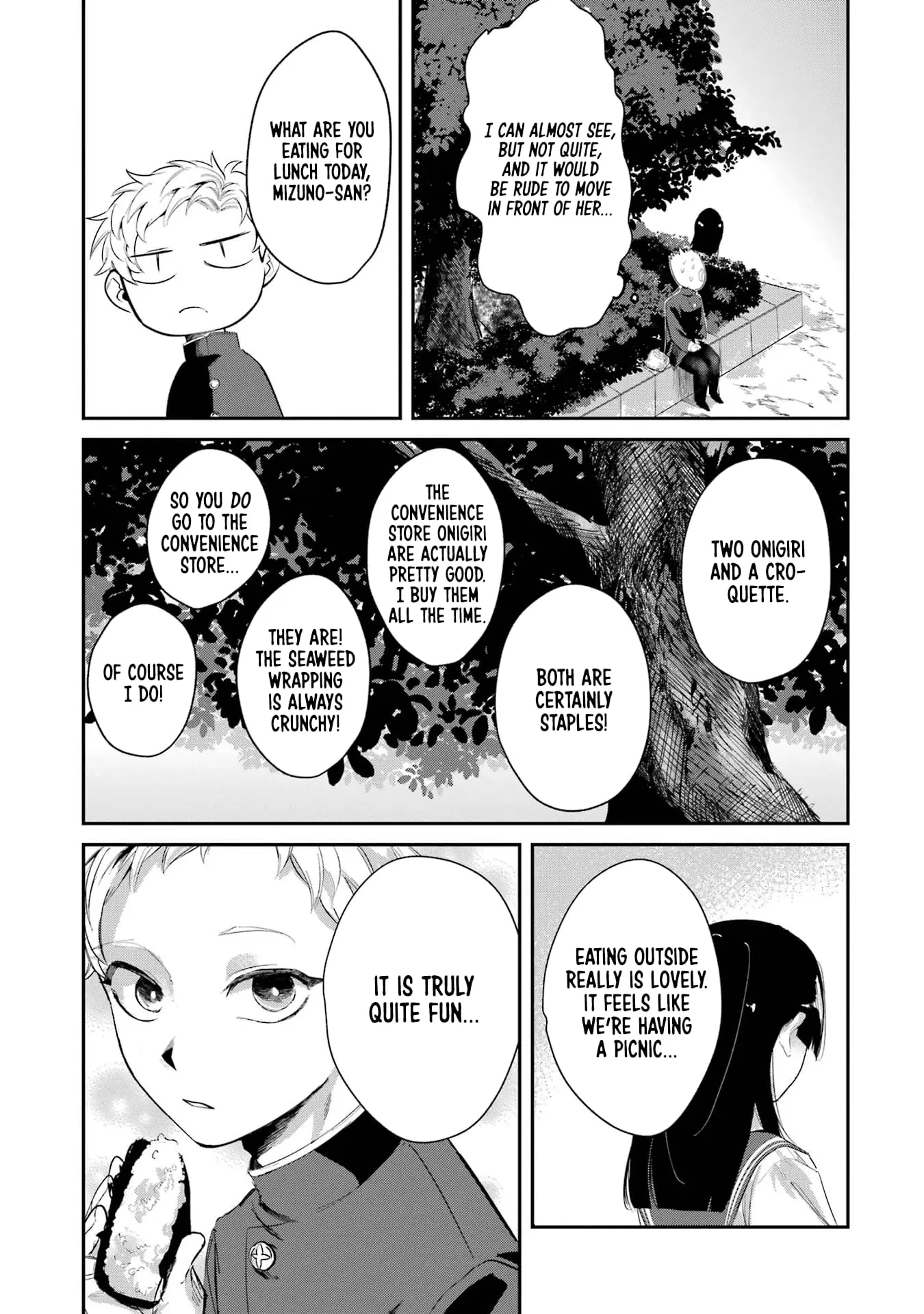My Seatmate Wakao-san's Face Is Almost Visible but It's Not - Chapter 3 - Page 9