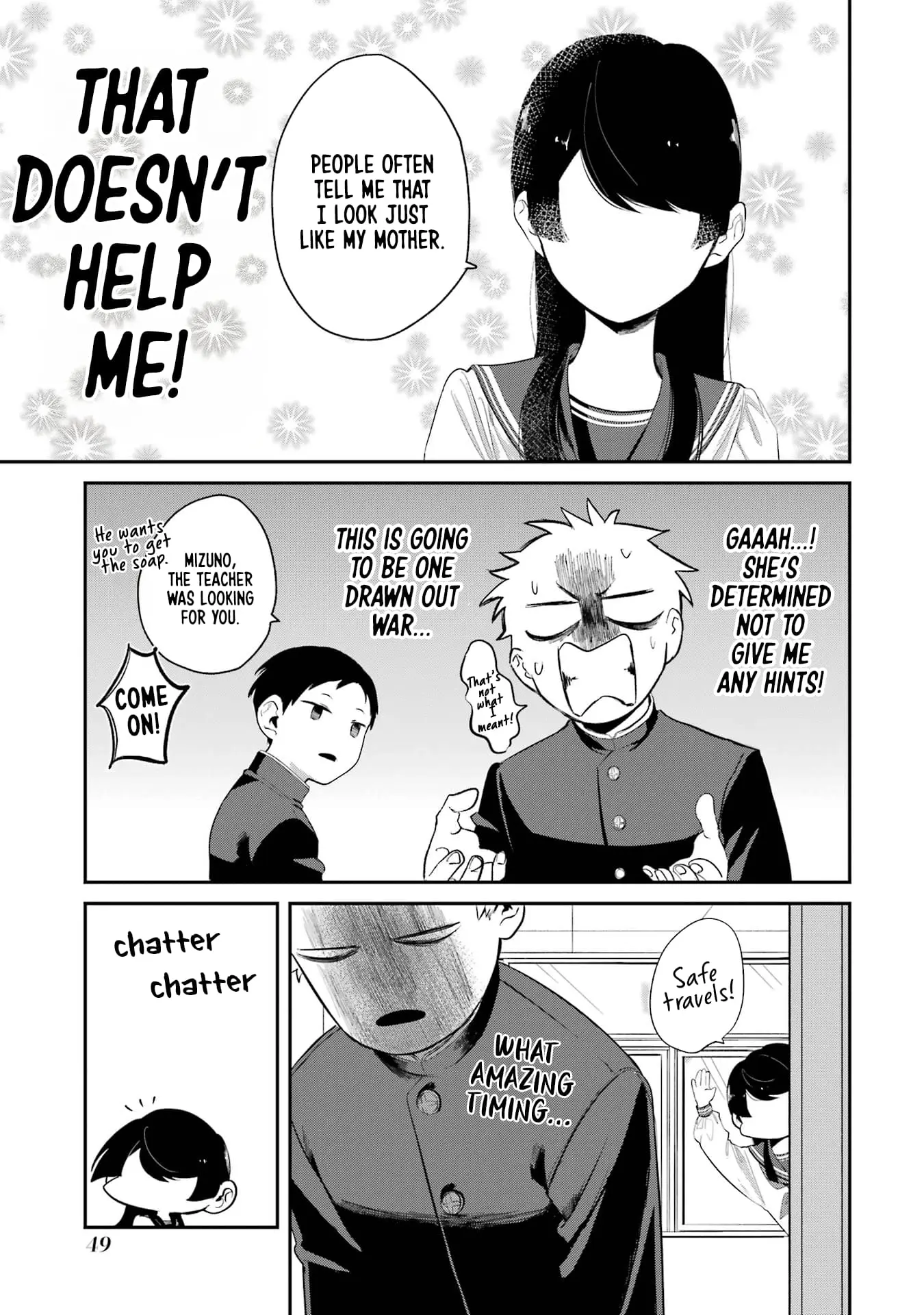 My Seatmate Wakao-san's Face Is Almost Visible but It's Not - Chapter 4 - Page 9